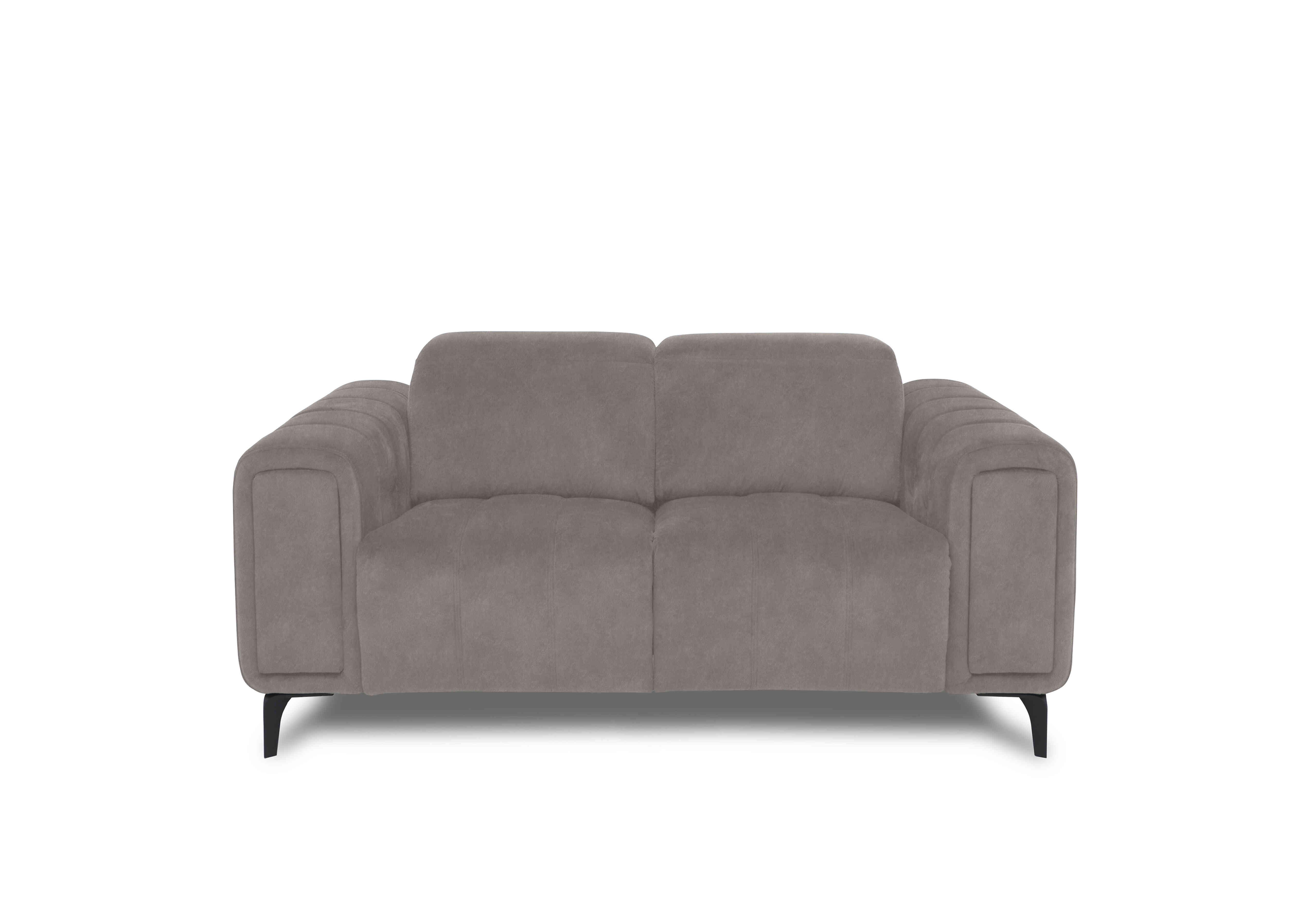 Elphaba Fabric 2 Seater Sofa with Storage Arms in Dexter Mocha 43504 on Furniture Village