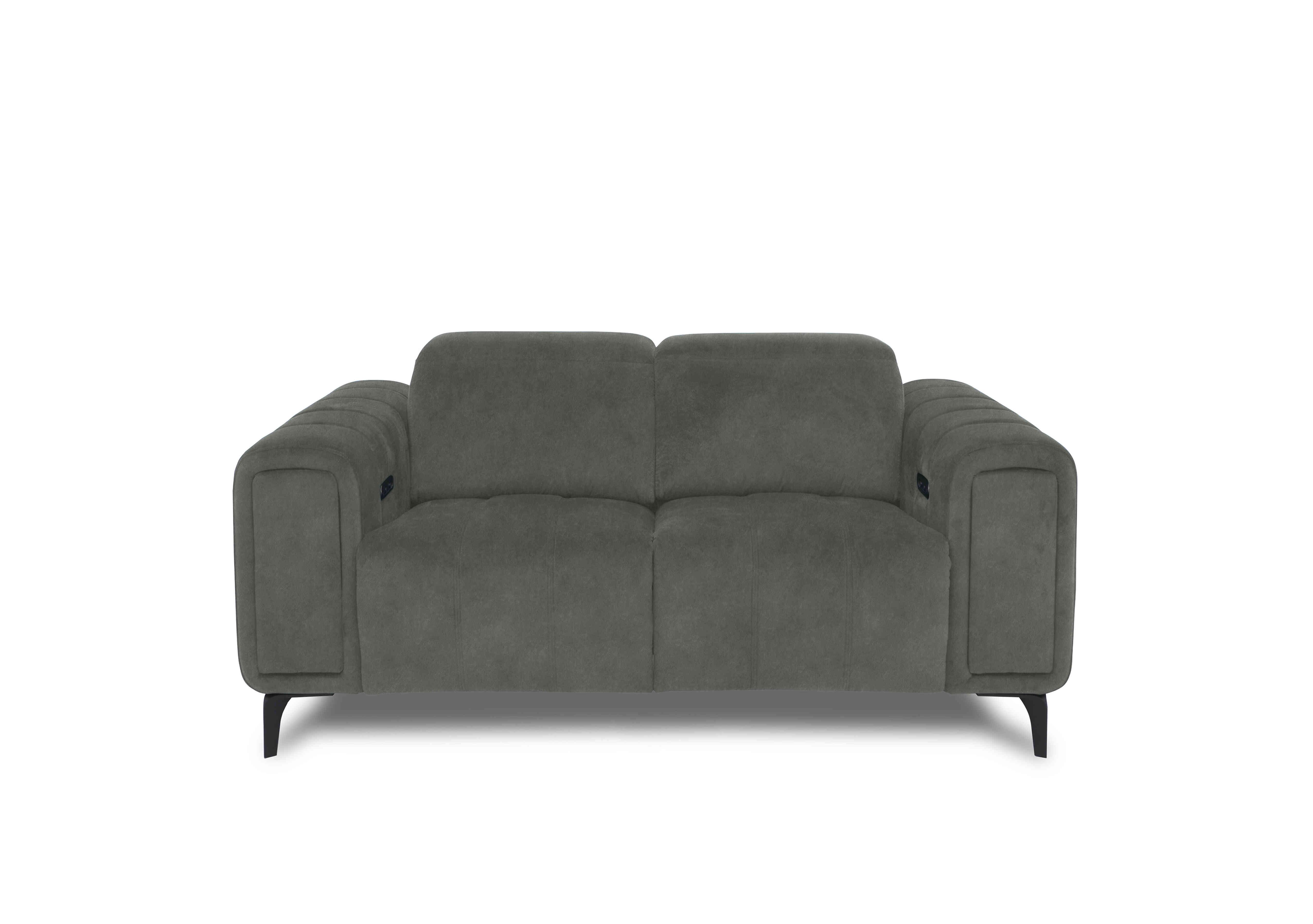 Elphaba Fabric 2 Seater Sofa with Storage Arms in Dexter Moss 43515 on Furniture Village