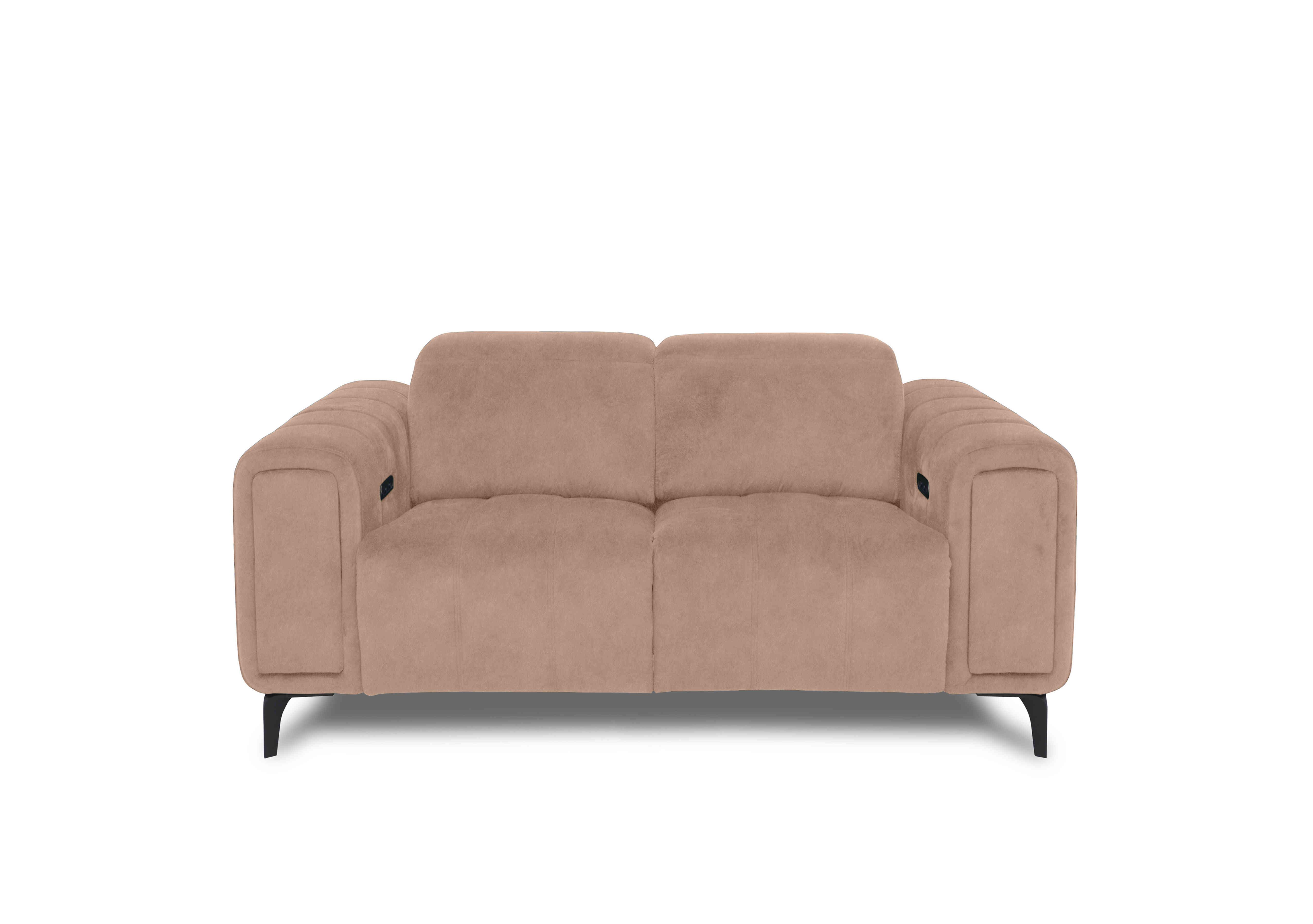 Elphaba Fabric 2 Seater Sofa with Storage Arms in Dexter Sand 43507 on Furniture Village