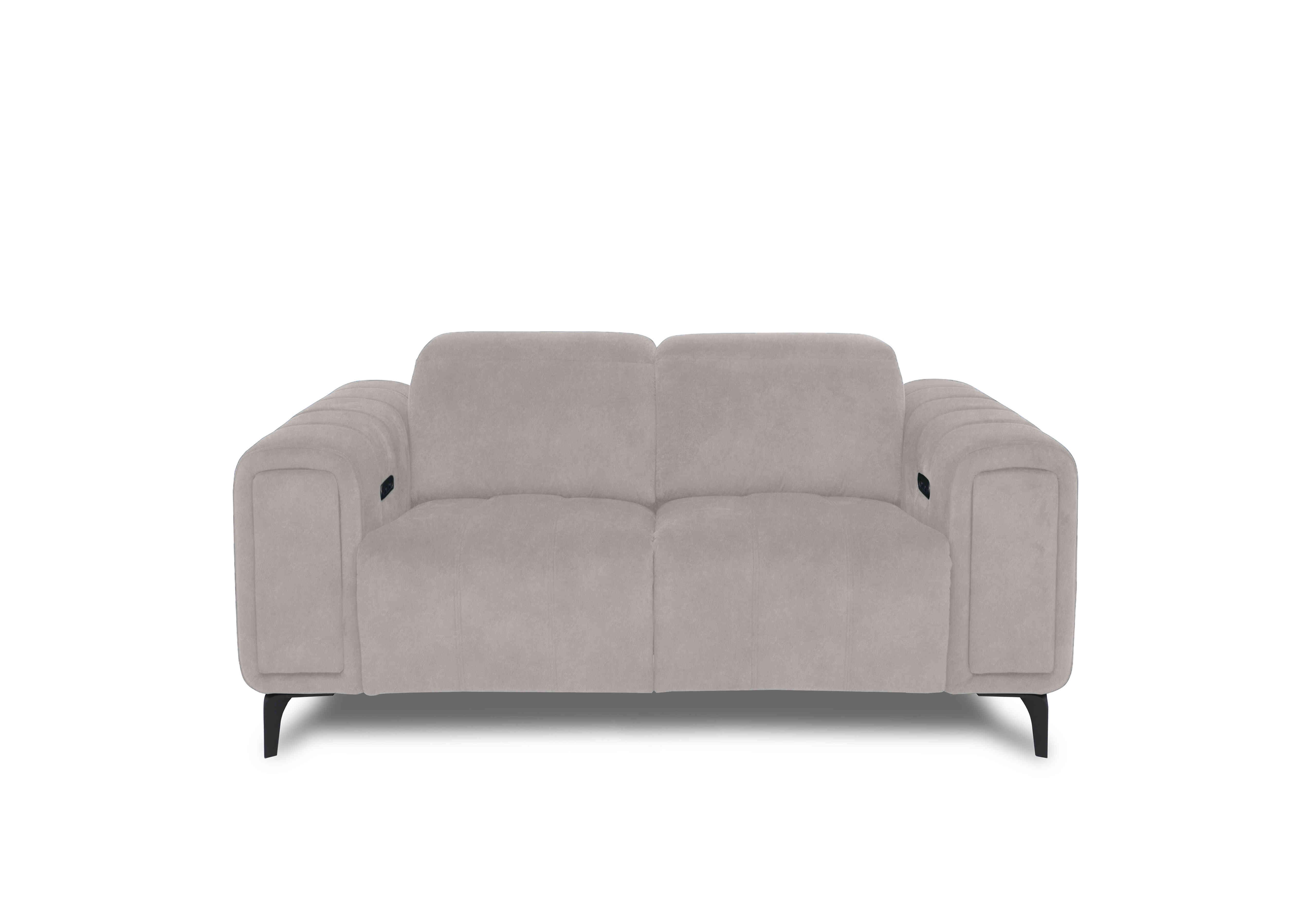 Elphaba Fabric 2 Seater Sofa with Storage Arms in Dexter Stone 43502 on Furniture Village