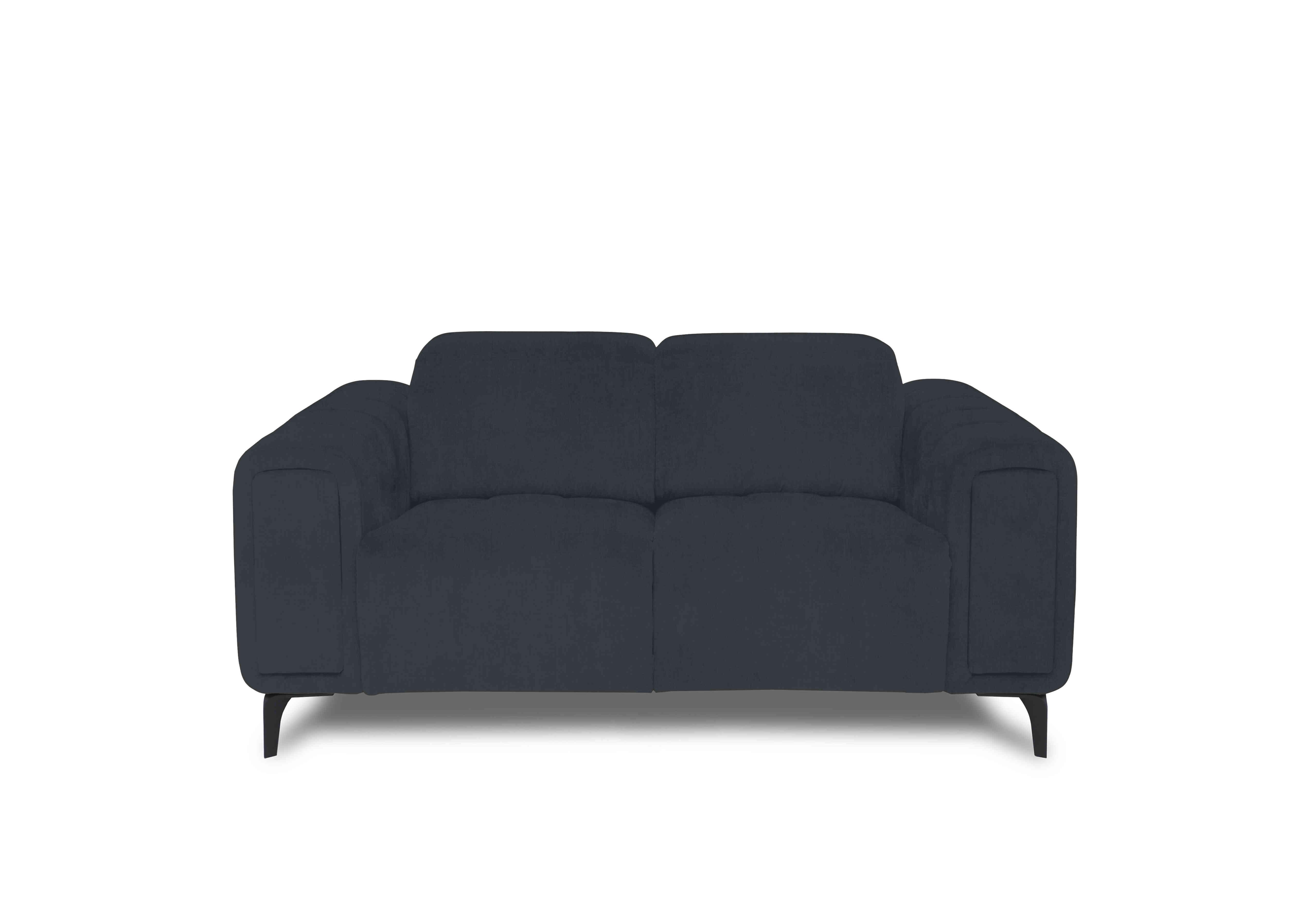 Elphaba Fabric 2 Seater Sofa with Storage Arms in Opulence Charcoal 51002 on Furniture Village