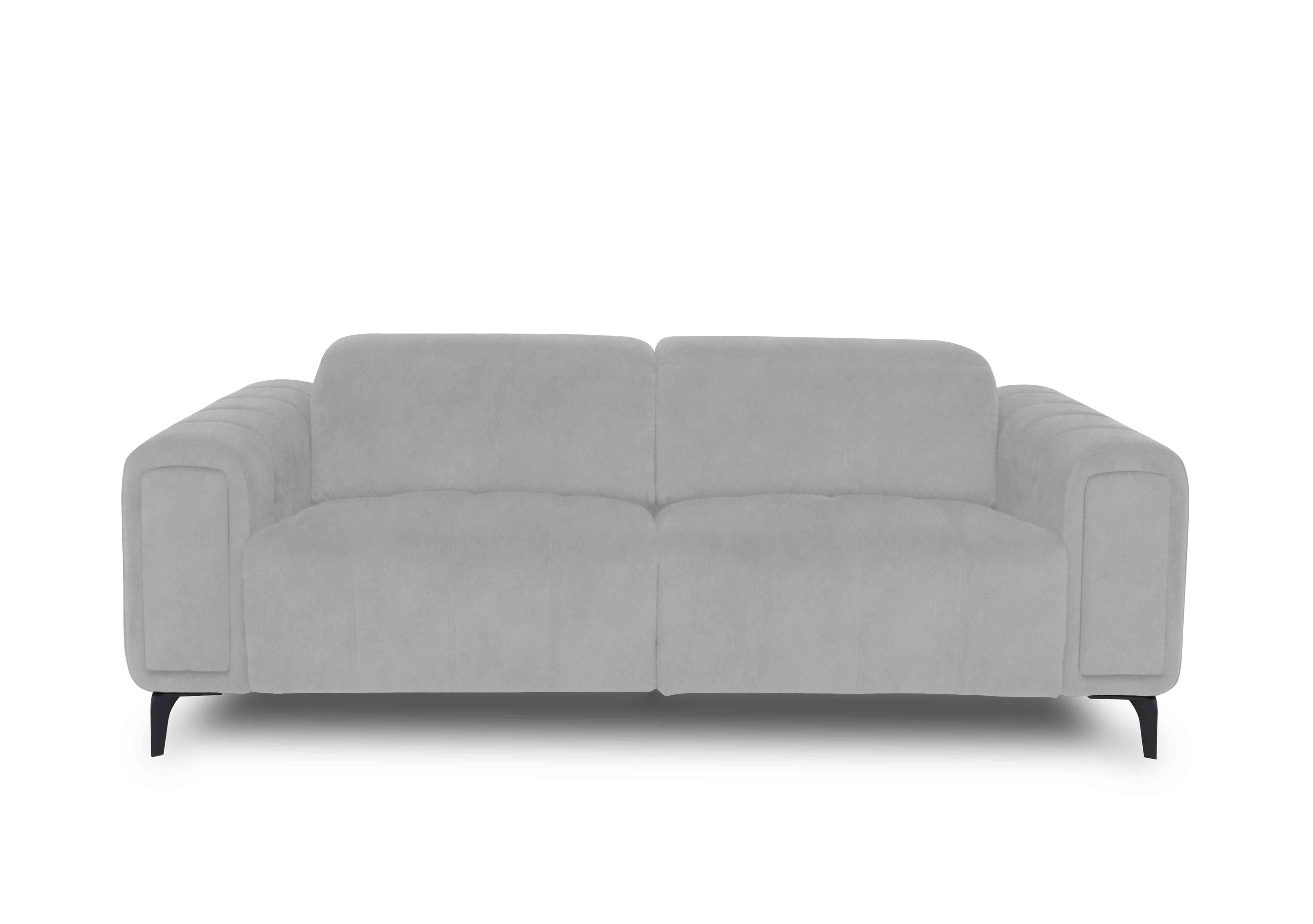 Elphaba Fabric 3 Seater Sofa with Storage Arms in Dexter Smoke 43516 on Furniture Village