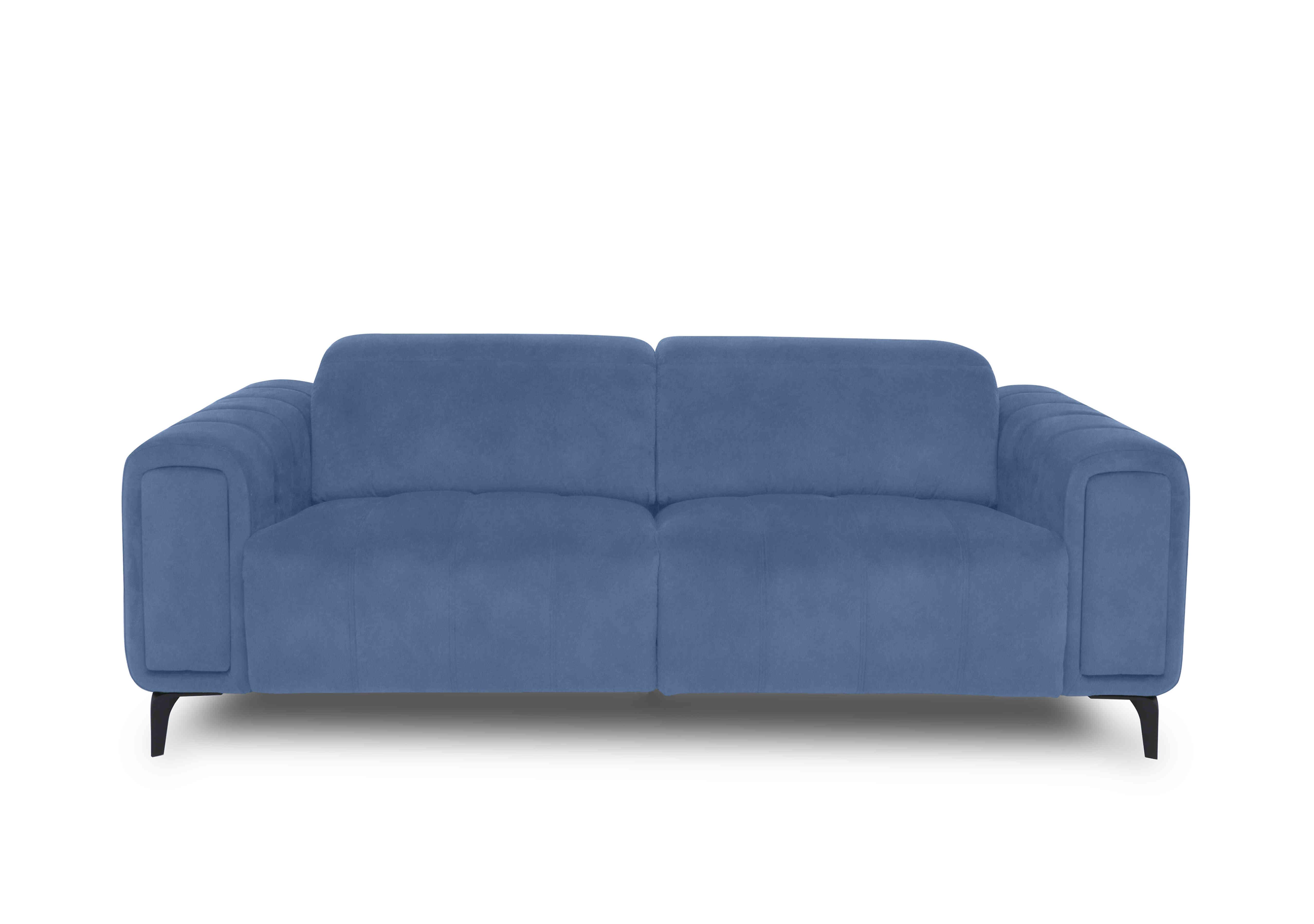 Elphaba Fabric 3 Seater Sofa with Storage Arms in Dexter Wave 43525 on Furniture Village
