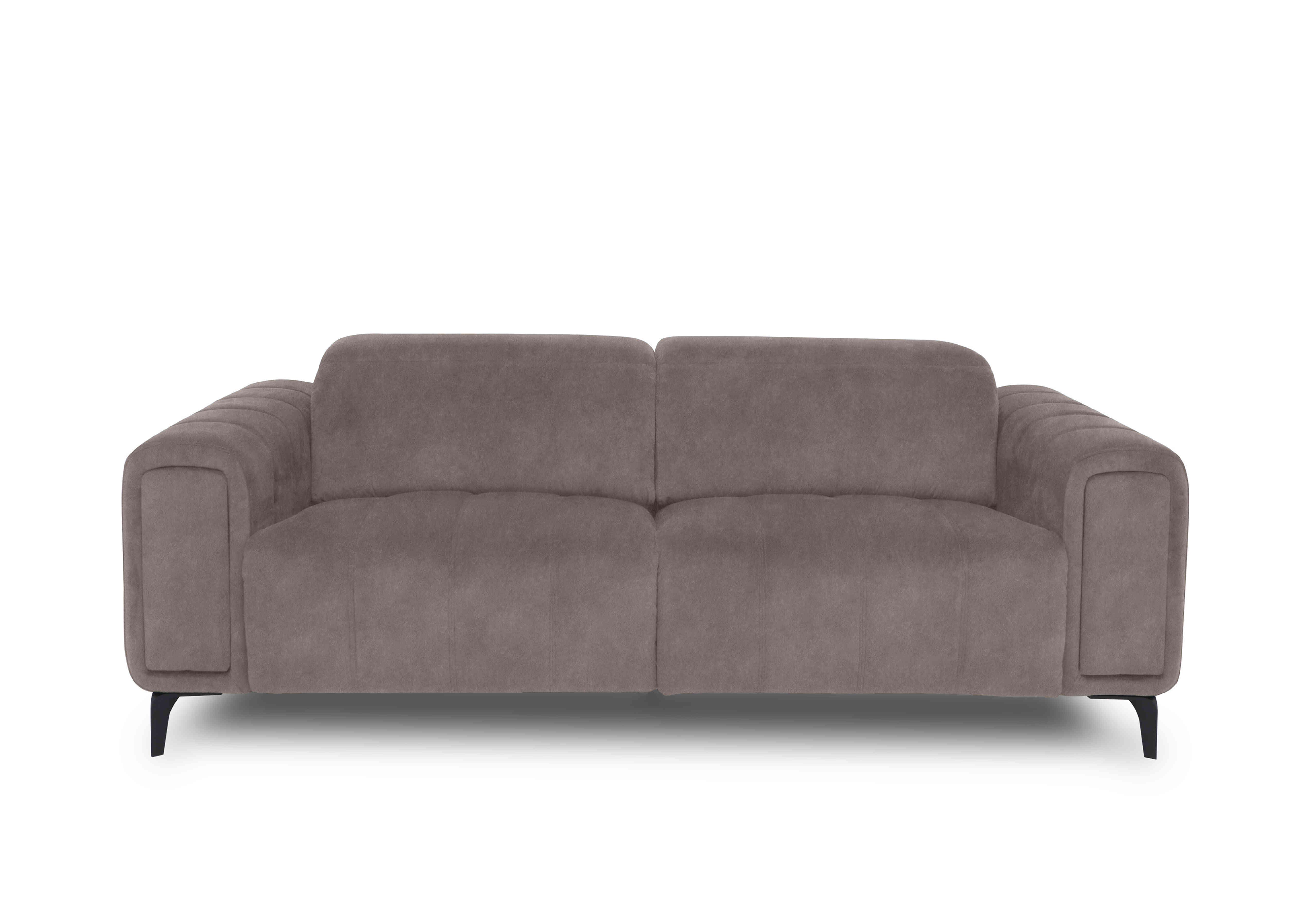 Elphaba Fabric 3 Seater Sofa with Storage Arms in Marble Charcoal Grey 18175 on Furniture Village