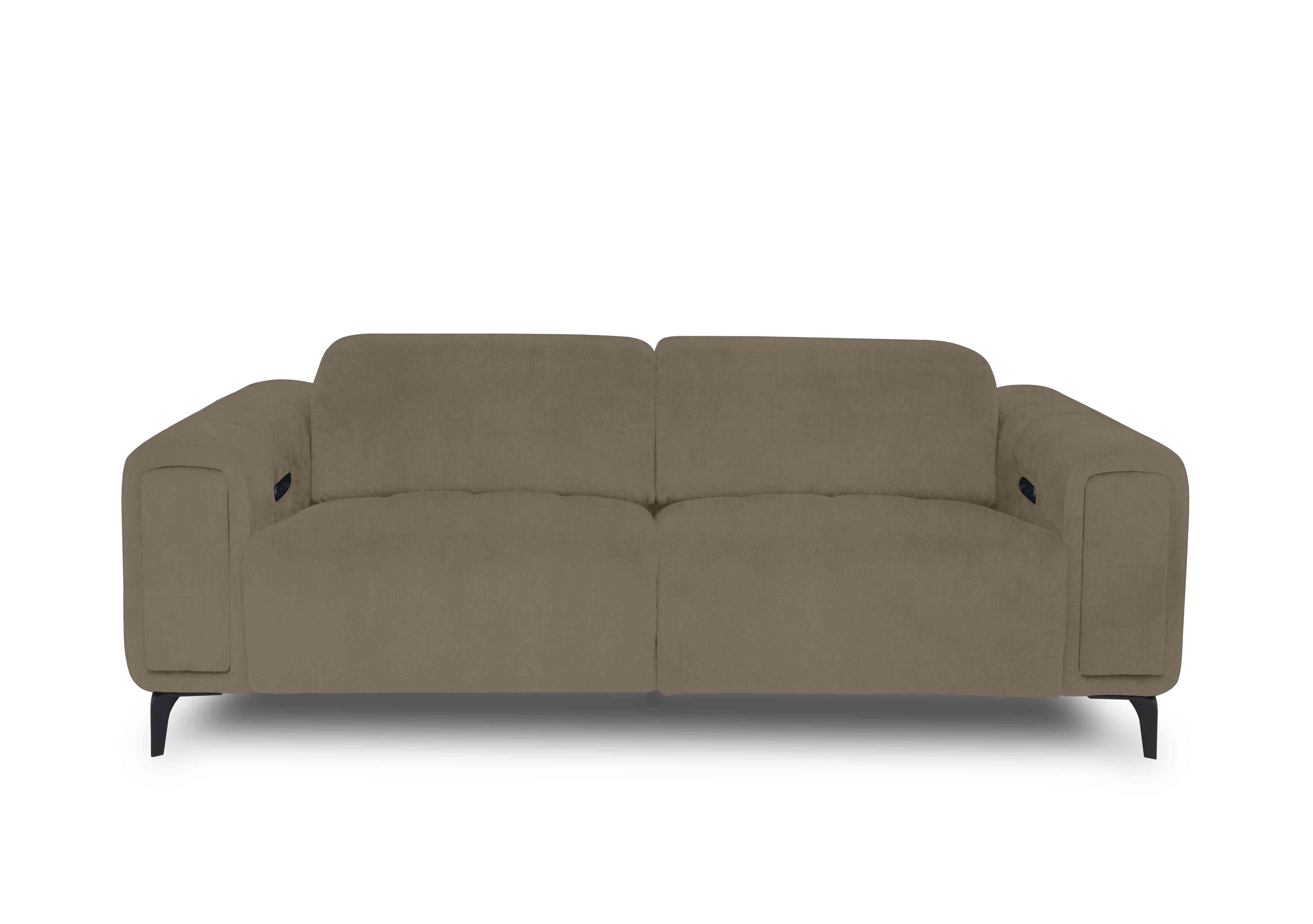 Elphaba Fabric 3 Seater Sofa with Storage Arms in Opulence Cedar 51014 on Furniture Village
