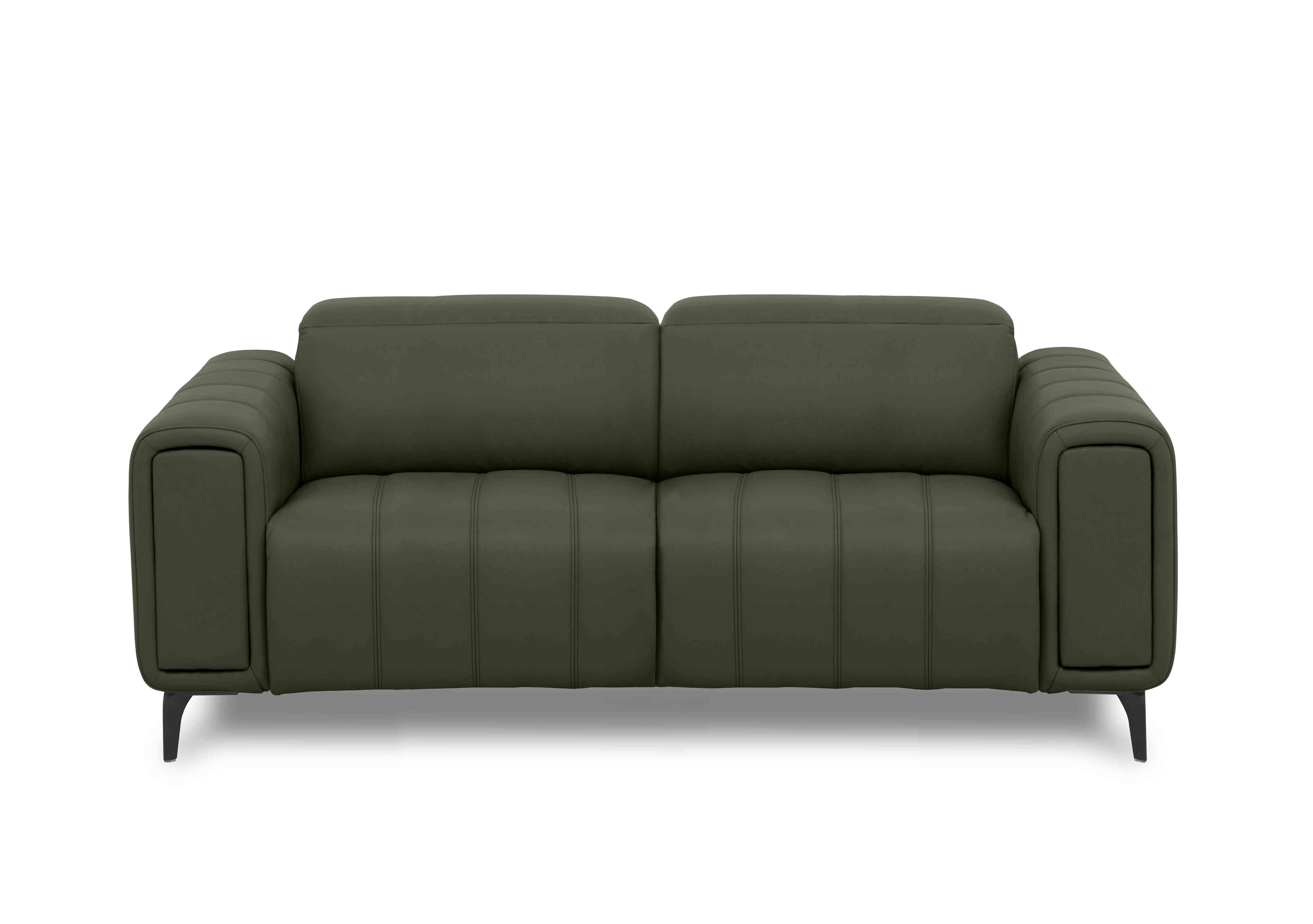 Elphaba Leather 3 Seater Sofa with Storage Arms in Oslo Pine Cat-40/10 on Furniture Village