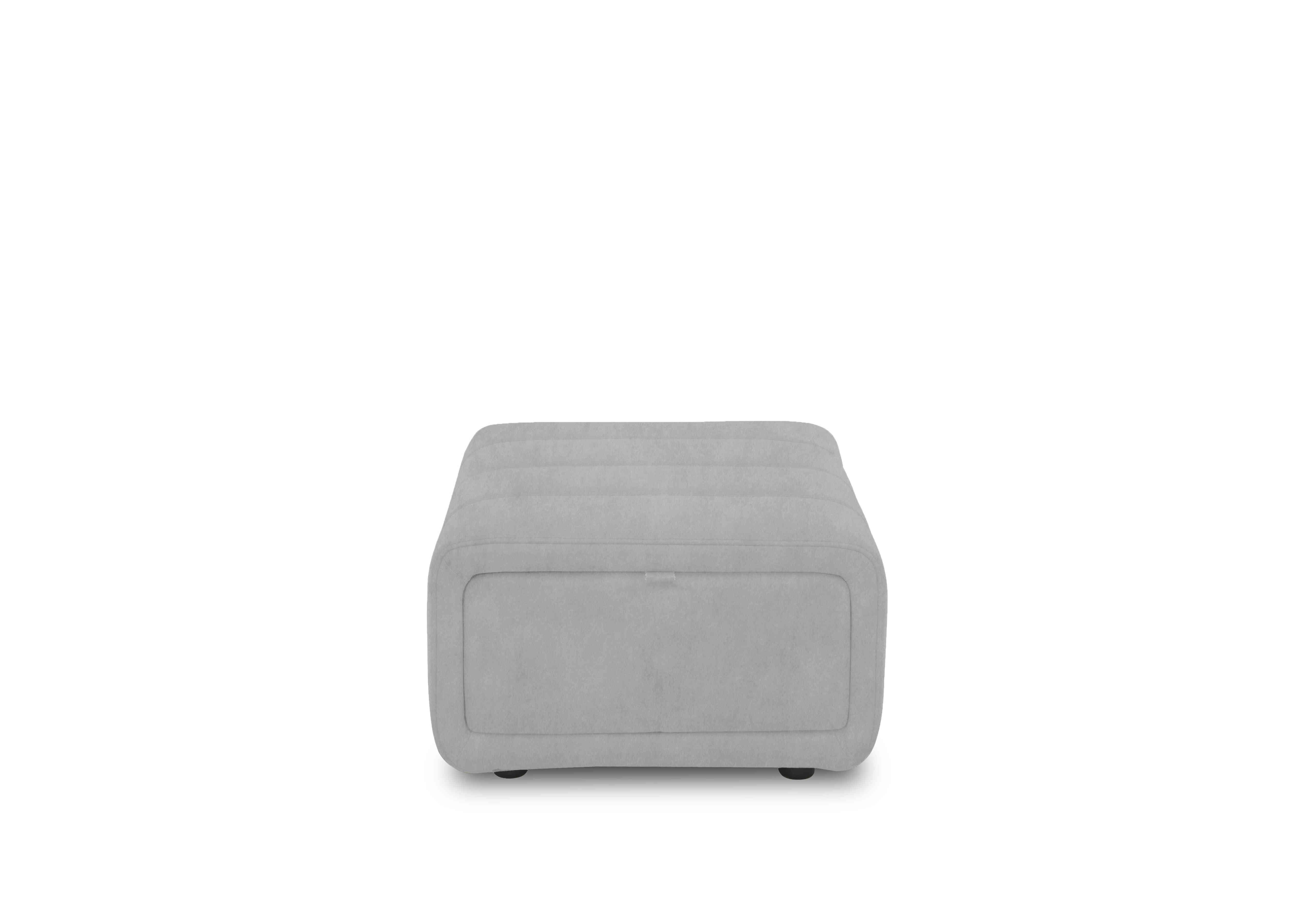 Elphaba Fabric Storage Footstool in Dexter Smoke 43516 on Furniture Village