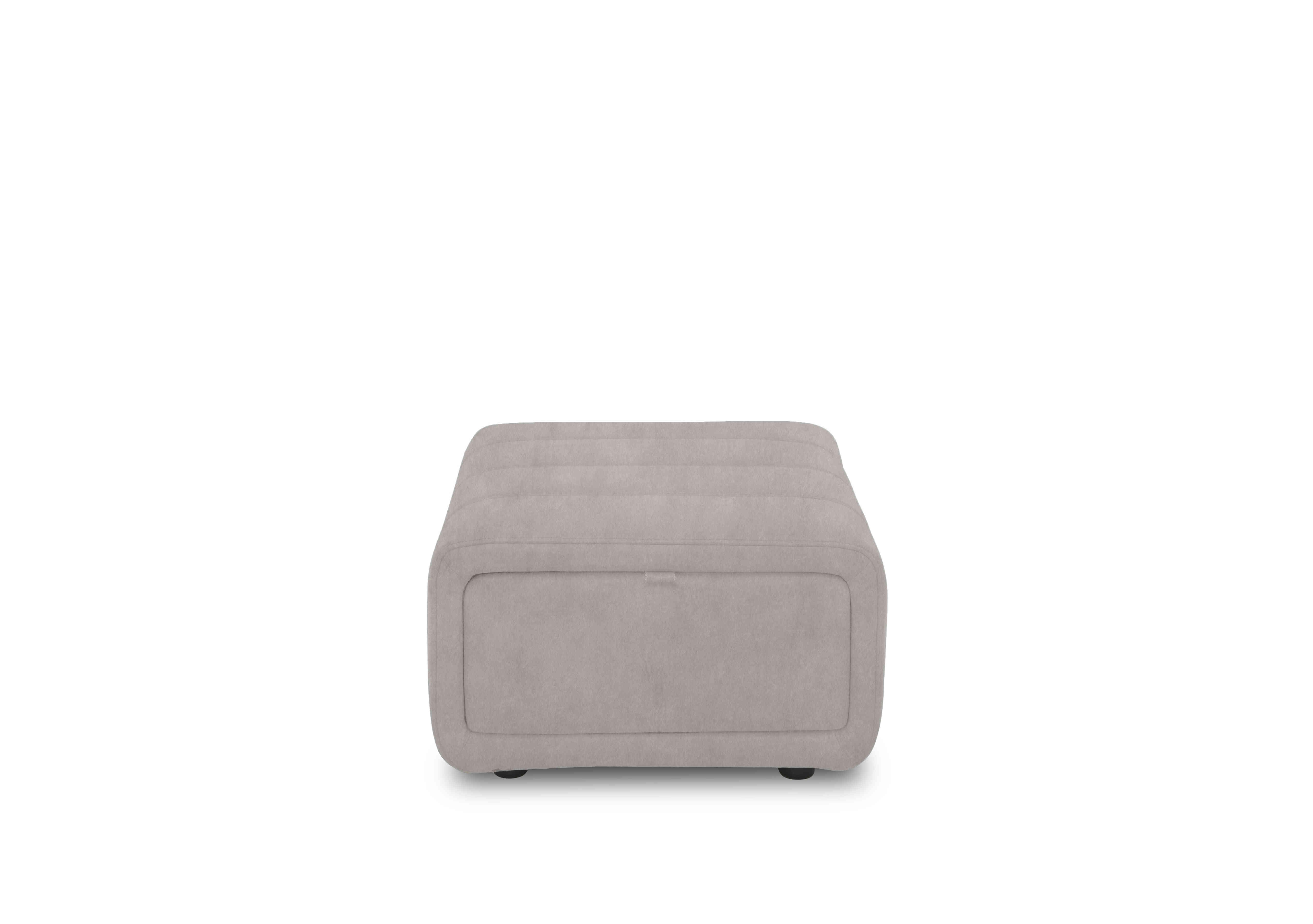 Elphaba Fabric Storage Footstool in Dexter Stone 43502 on Furniture Village