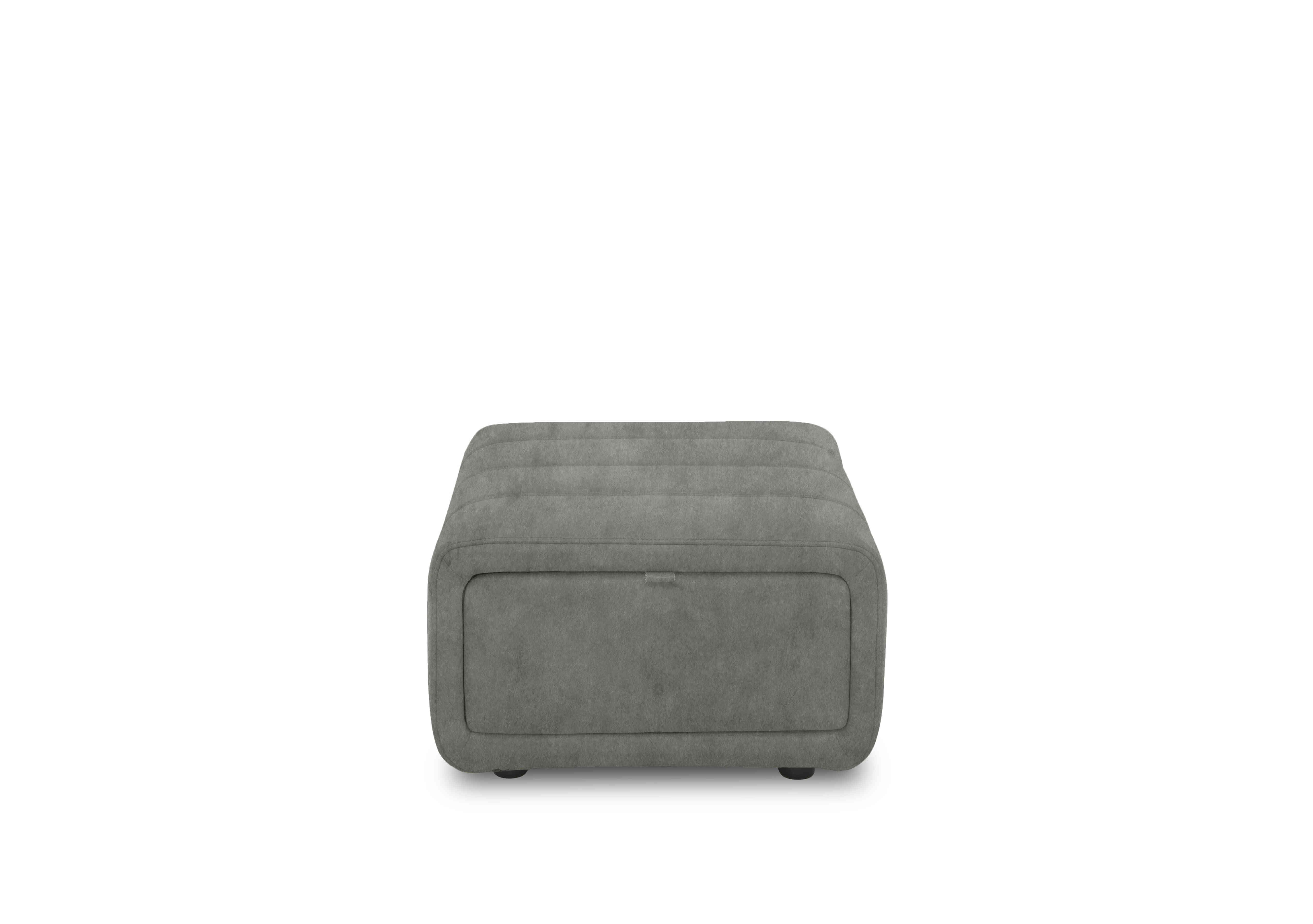 Elphaba Fabric Storage Footstool in Marble Stone 18176 on Furniture Village