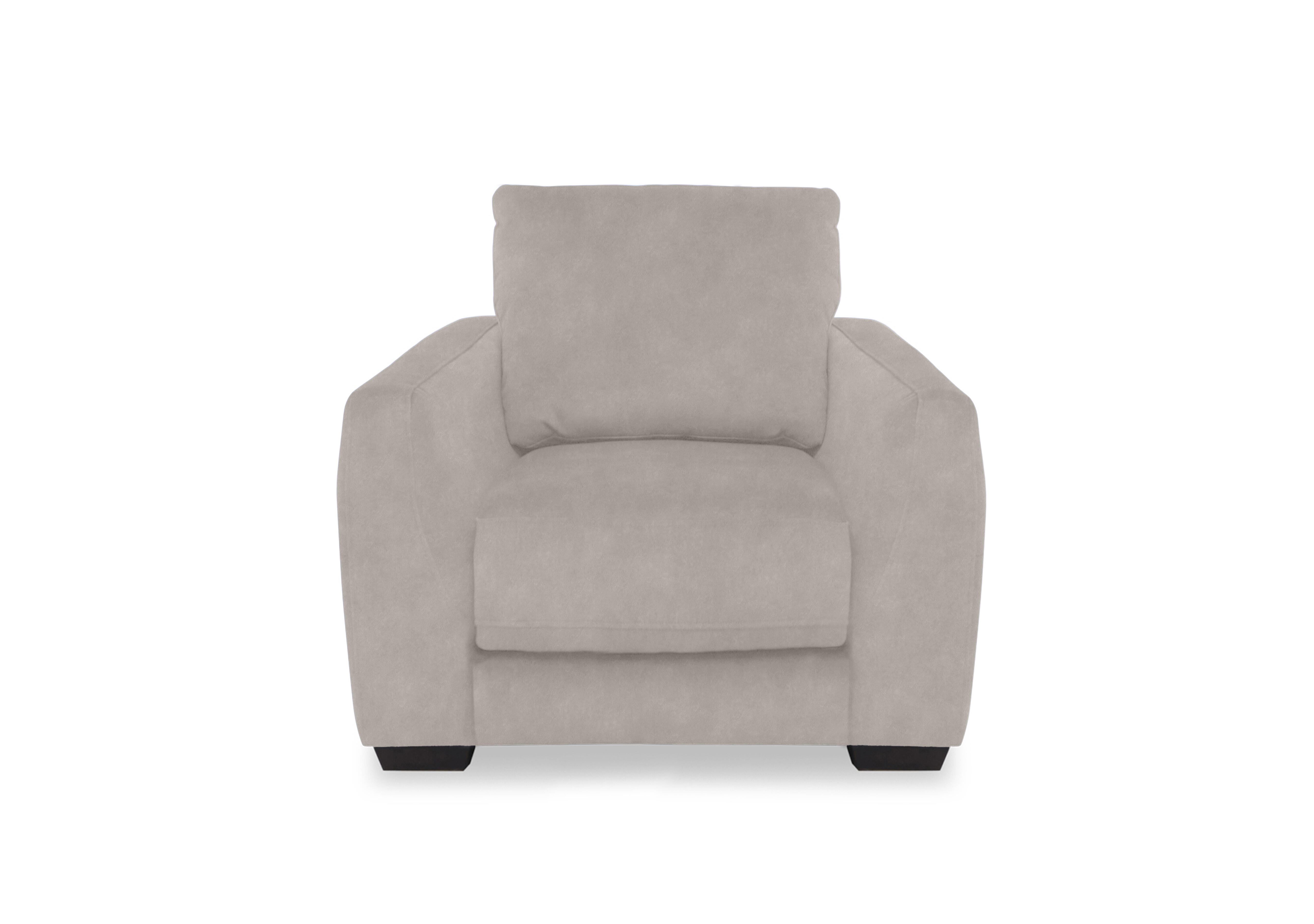 Dinky Fabric Chair in Dexter Ivory 43501 on Furniture Village