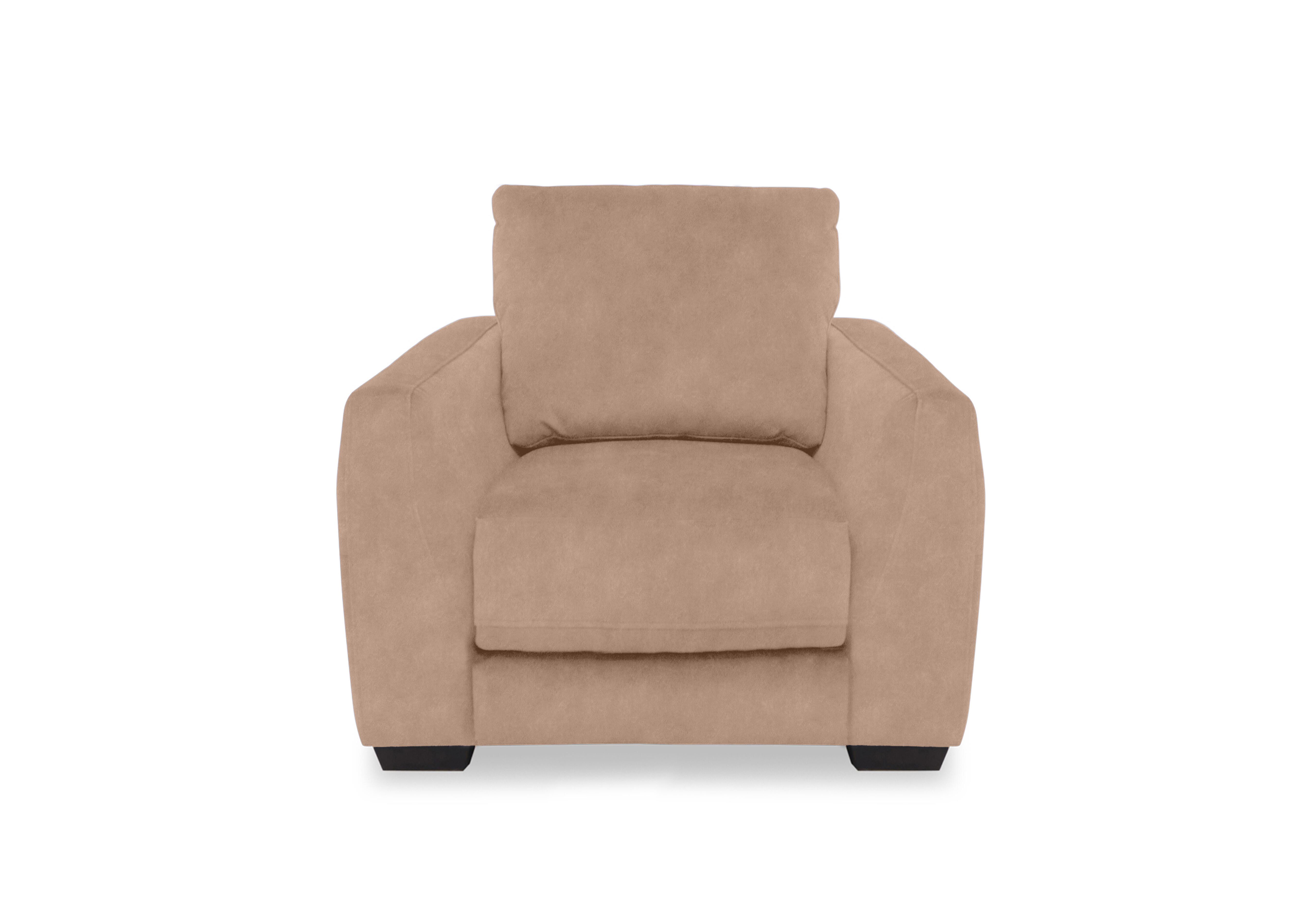 Dinky Fabric Chair in Dexter Sand 43507 on Furniture Village