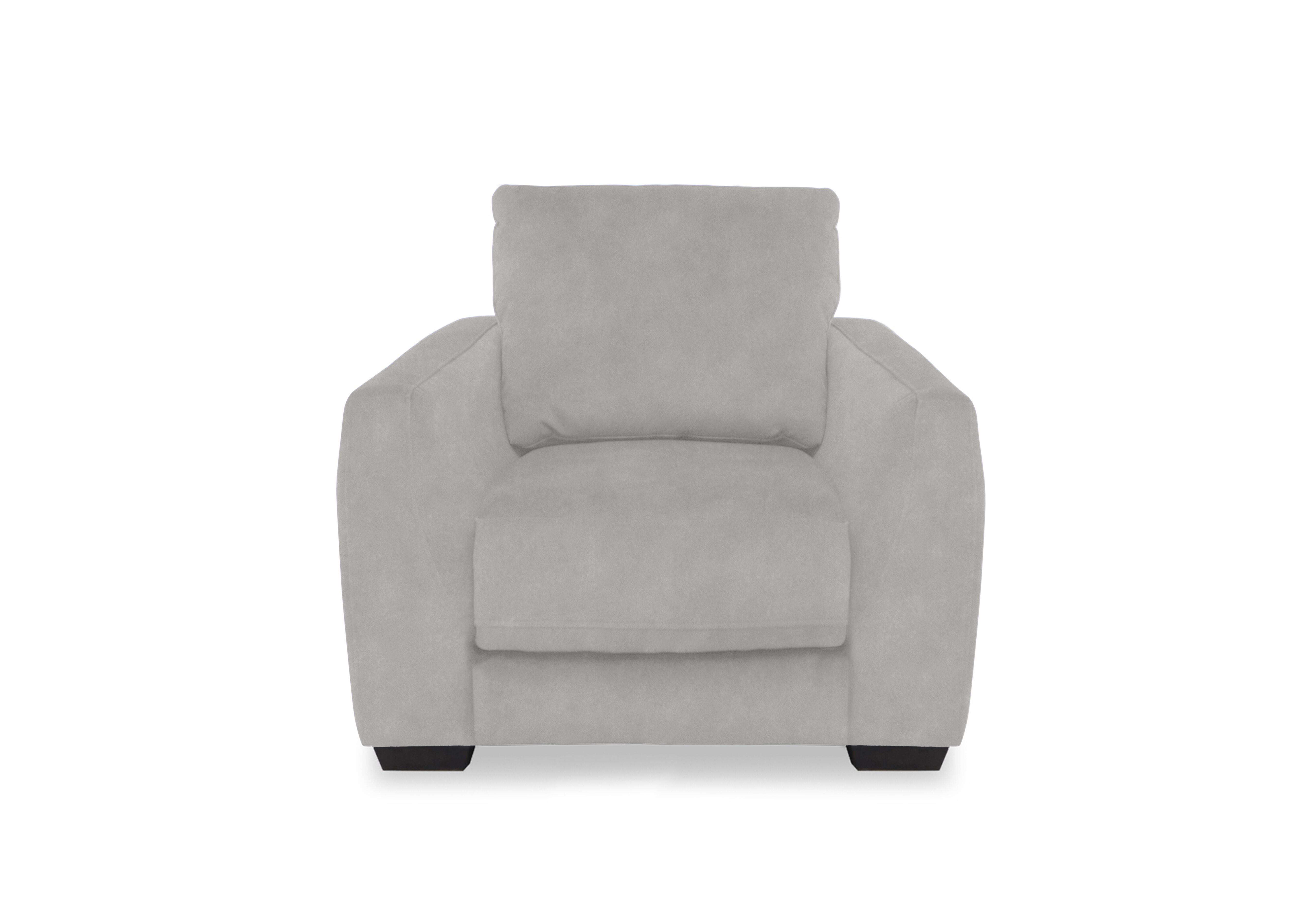 Dinky Fabric Chair in Dexter Stone 43502 on Furniture Village