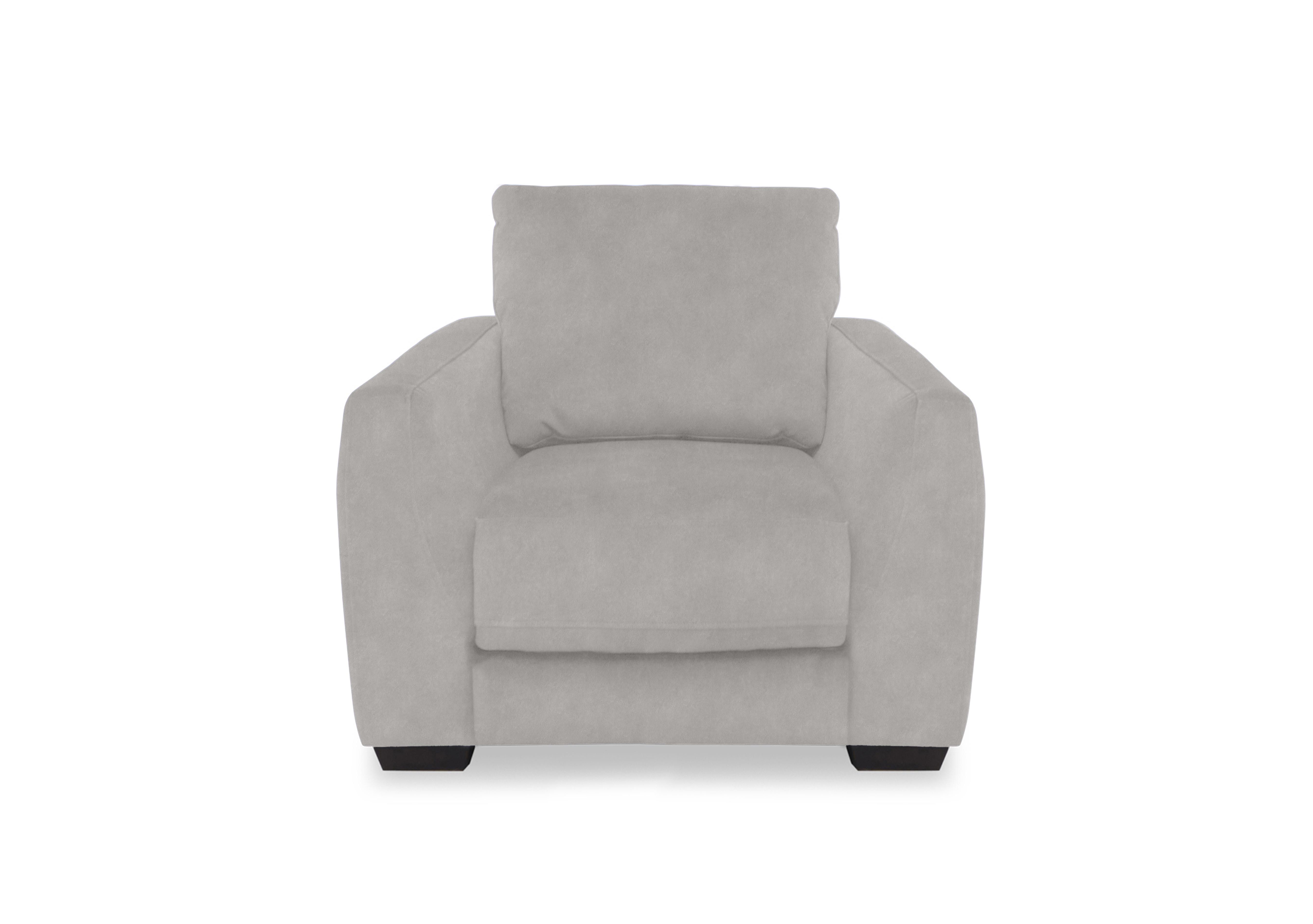 Dinky Fabric Chair in Dexter Stone 43502 on Furniture Village