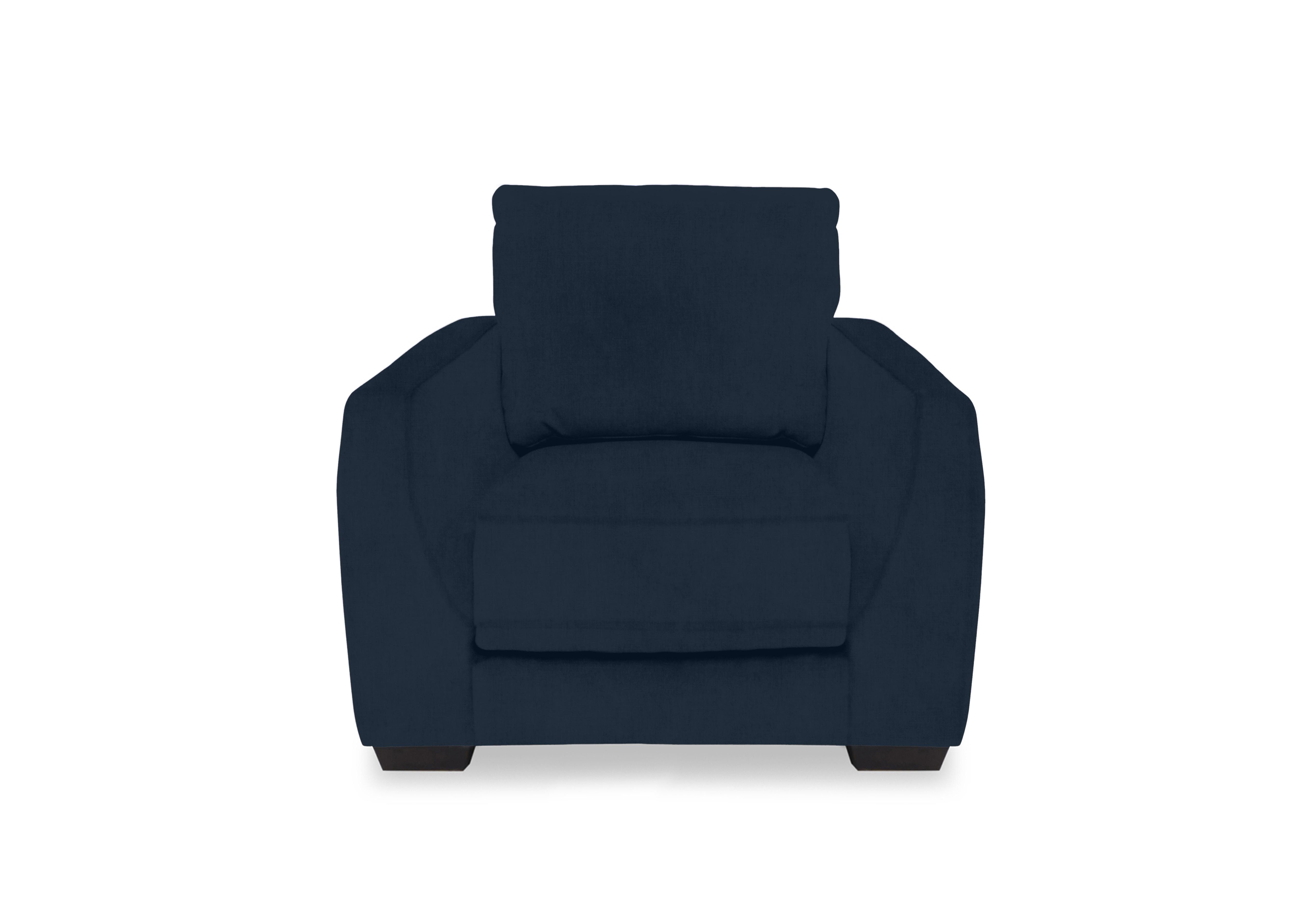 Dinky Fabric Power Recliner Chair in Opulence Royal 50495 on Furniture Village
