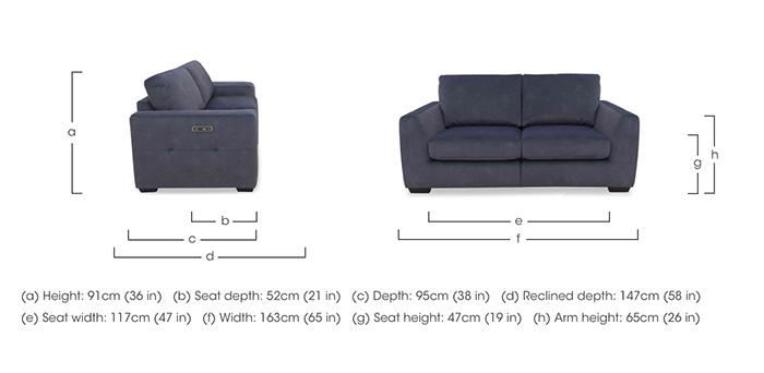 Dinky Fabric 2 Seater Sofa in  on Furniture Village