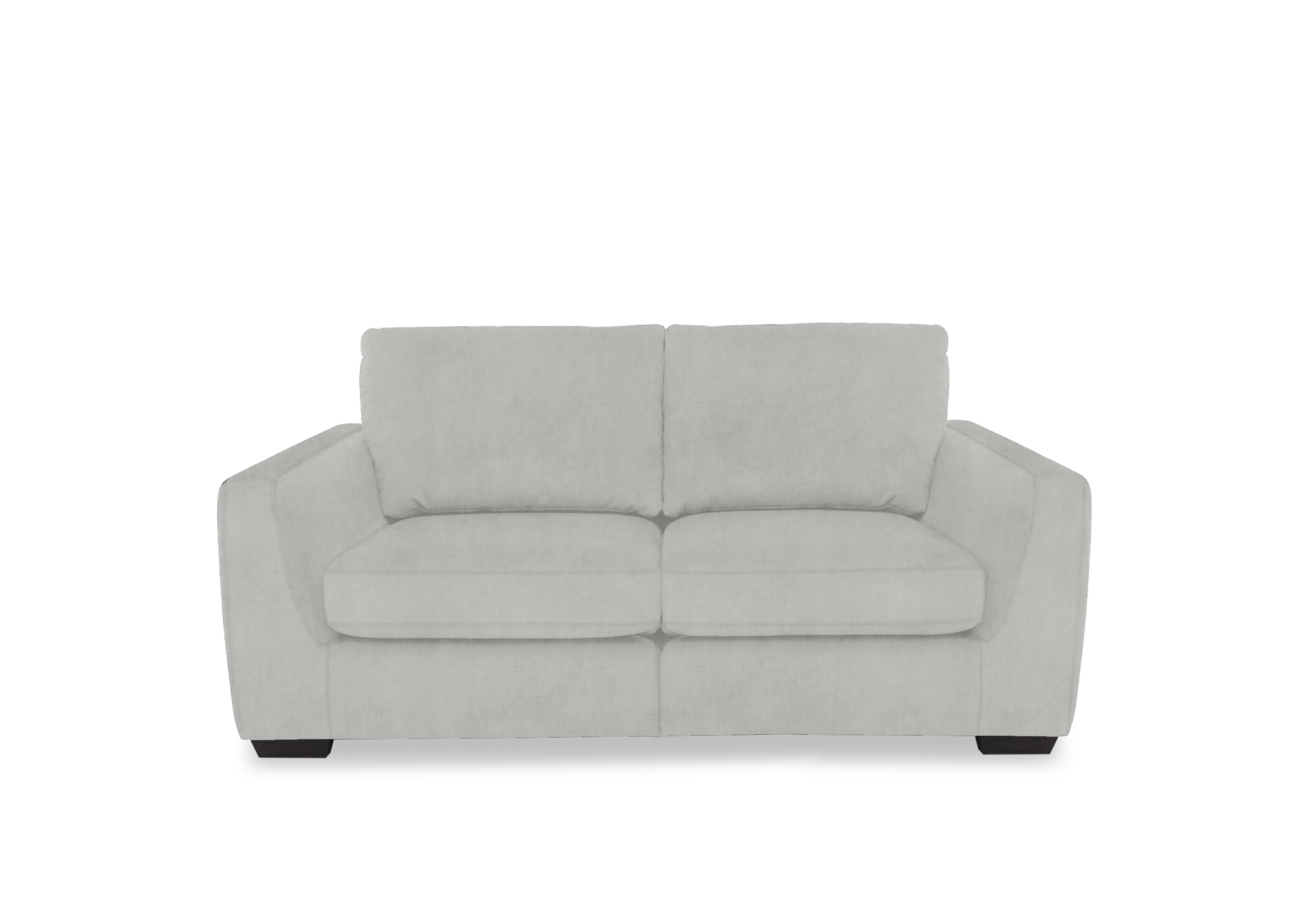 Dinky Fabric 2 Seater Sofa in Manhattan Stone 58004 on Furniture Village