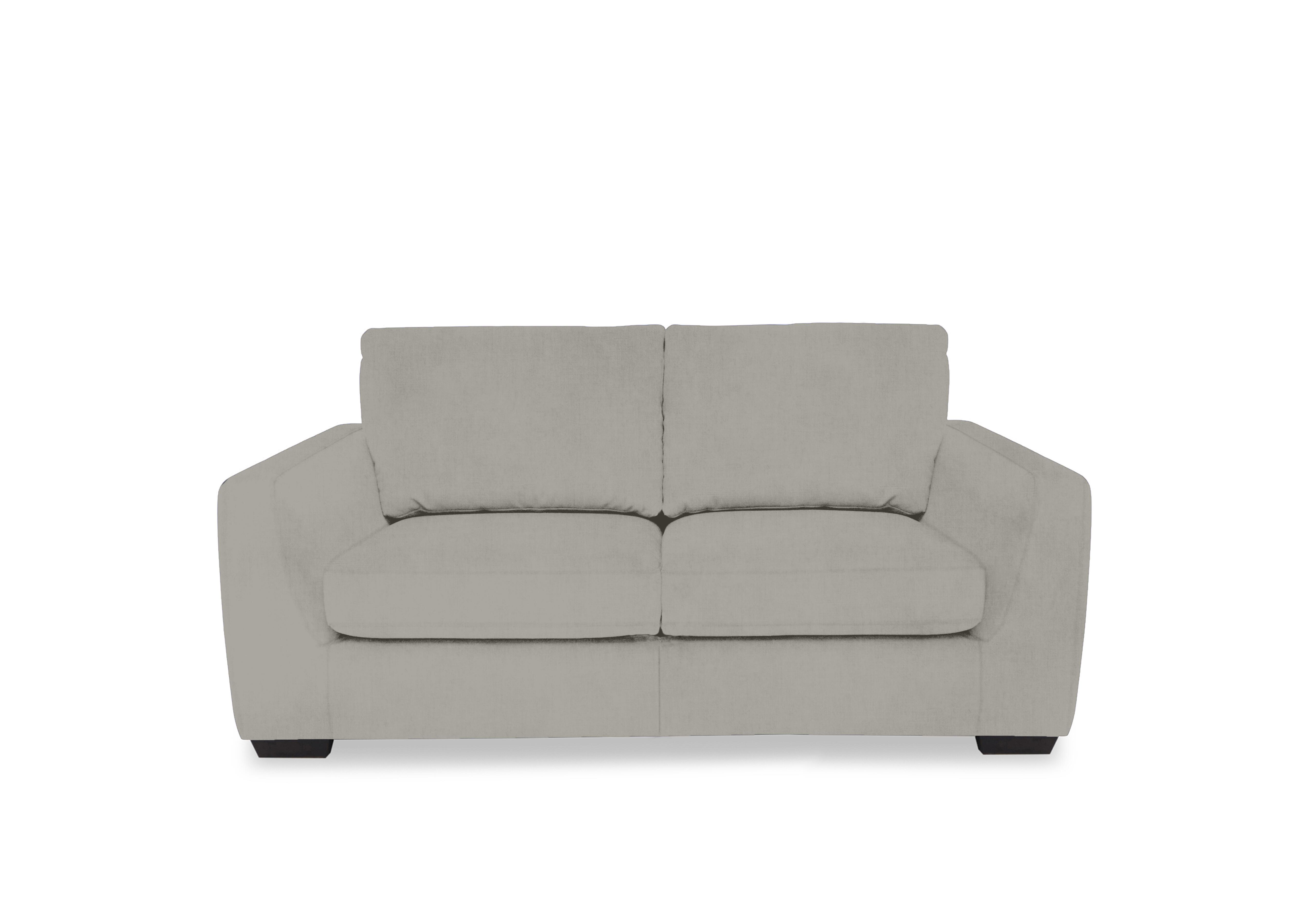 Dinky Fabric 2 Seater Sofa in Opulence Silver 51007 on Furniture Village