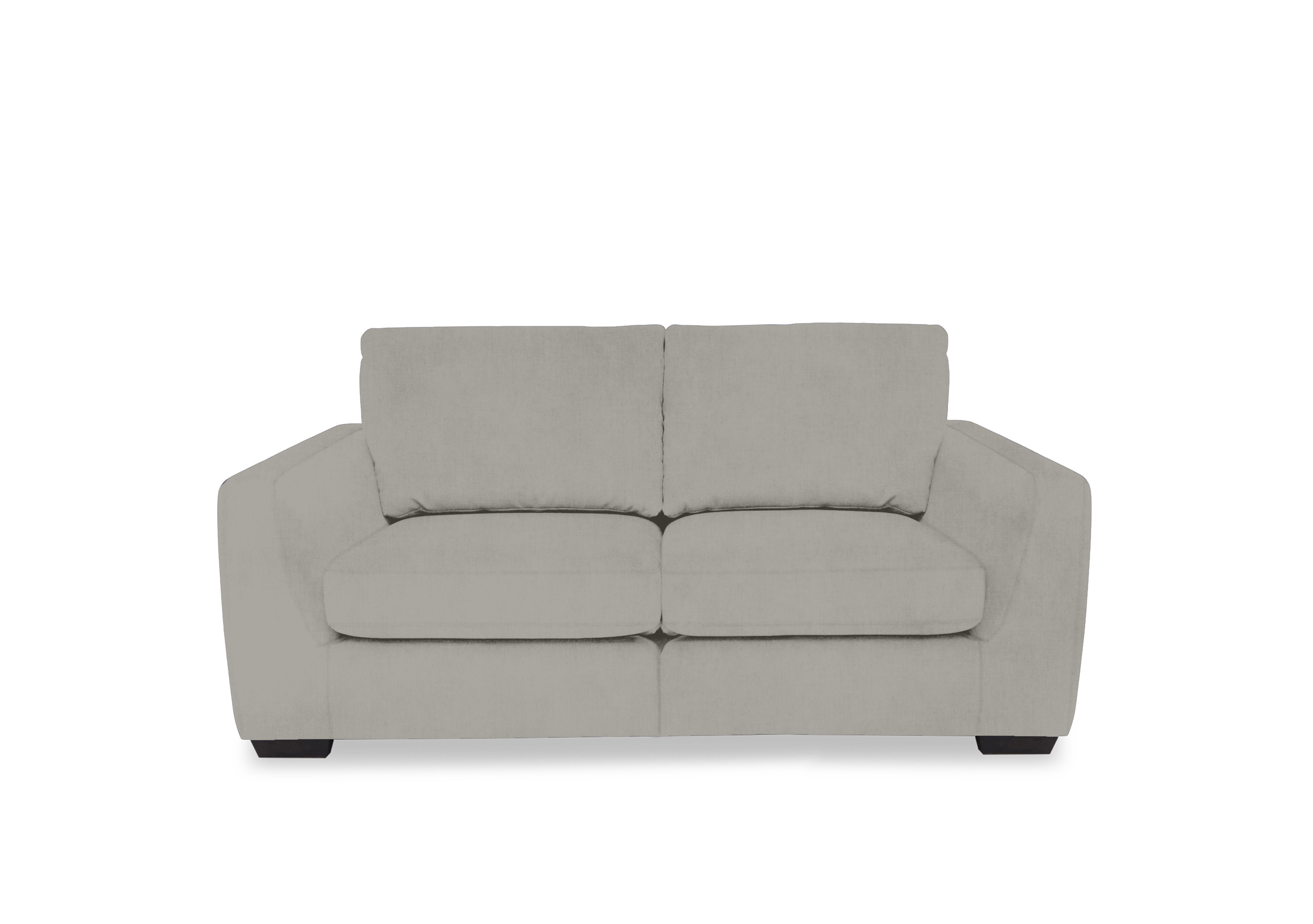 Dinky Fabric 2 Seater Sofa in Opulence Silver 51007 on Furniture Village
