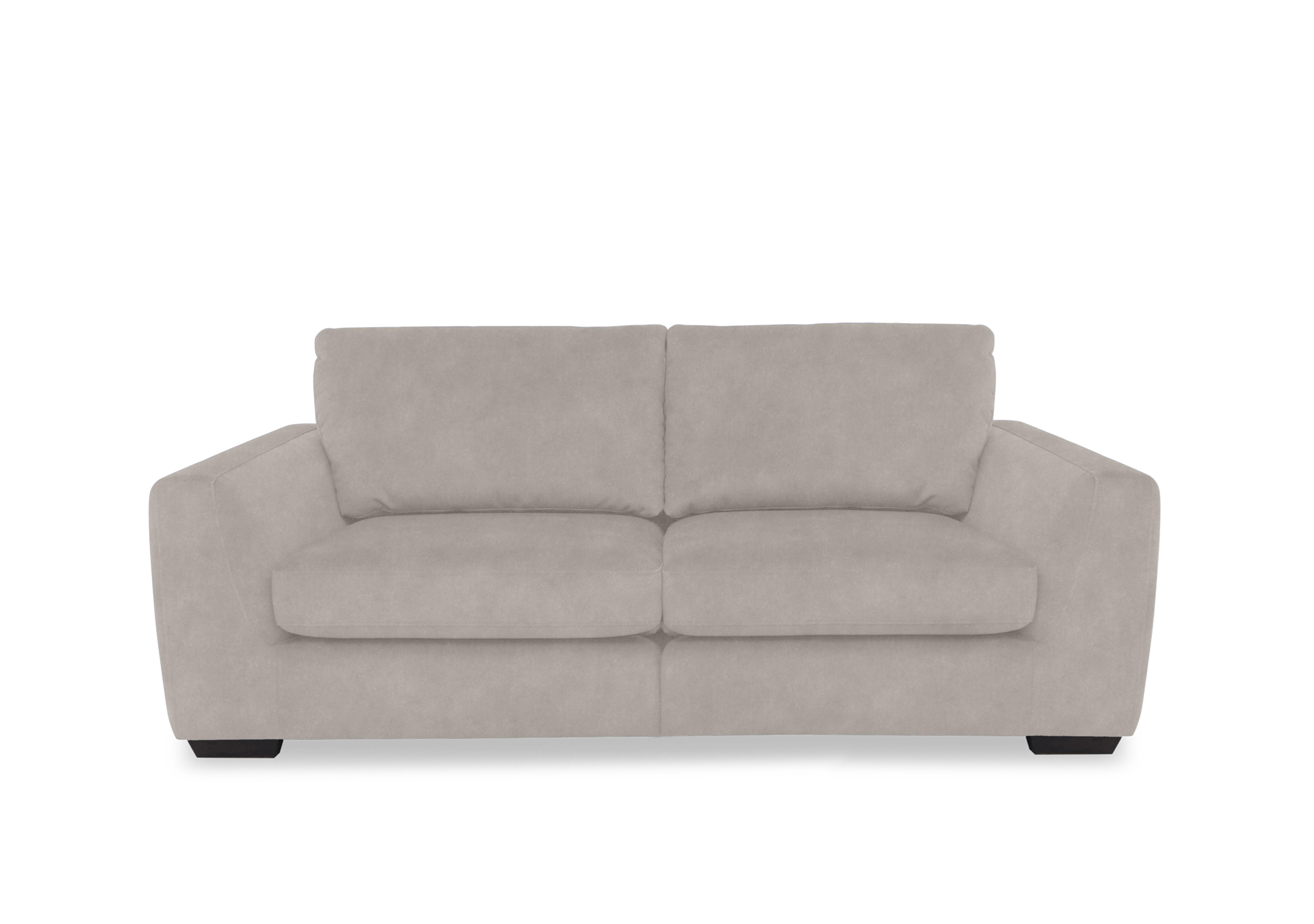 Dinky Fabric 3 Seater Sofa in Dexter Ivory 43501 on Furniture Village