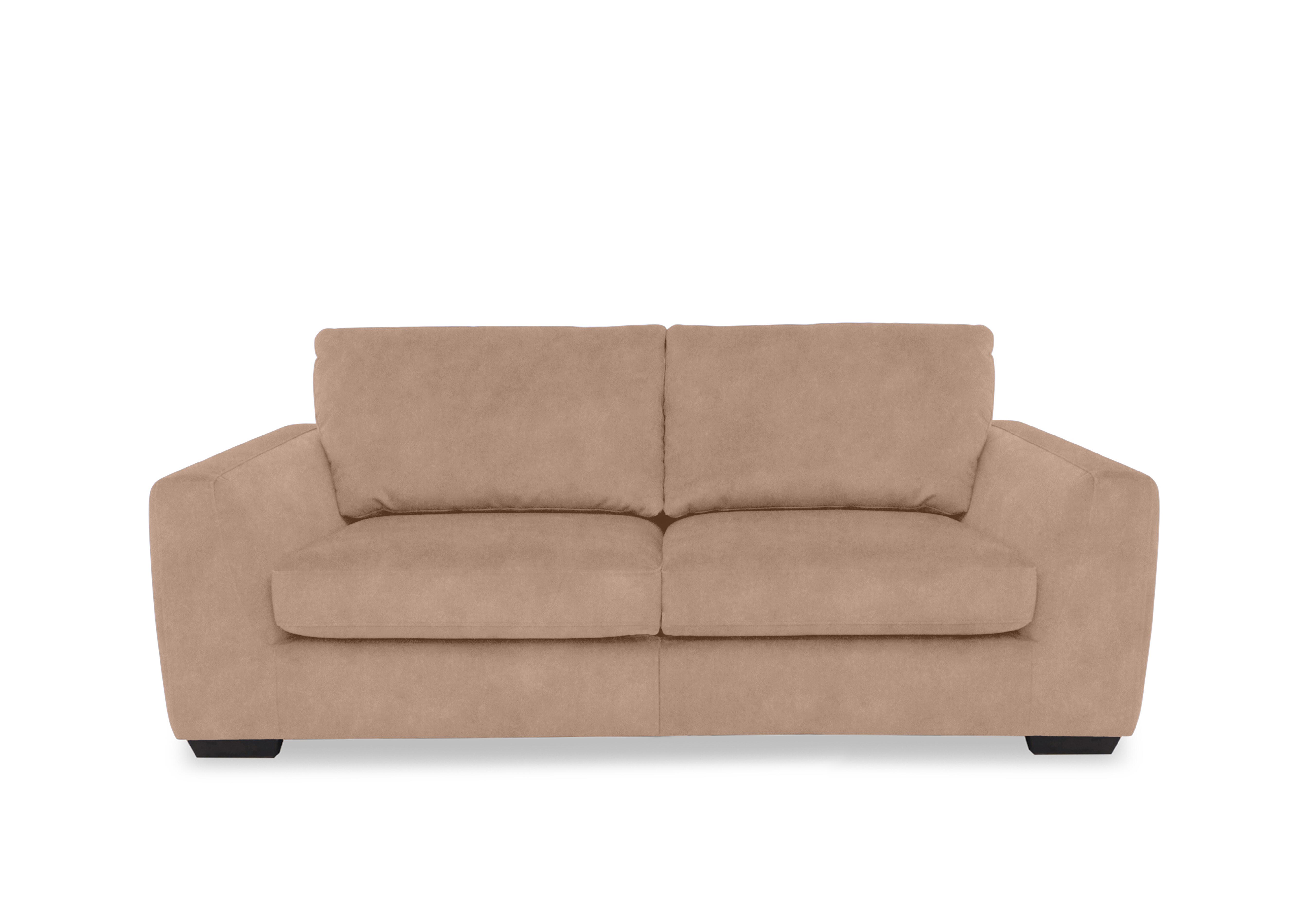 Dinky Fabric 3 Seater Sofa in Dexter Sand 43507 on Furniture Village