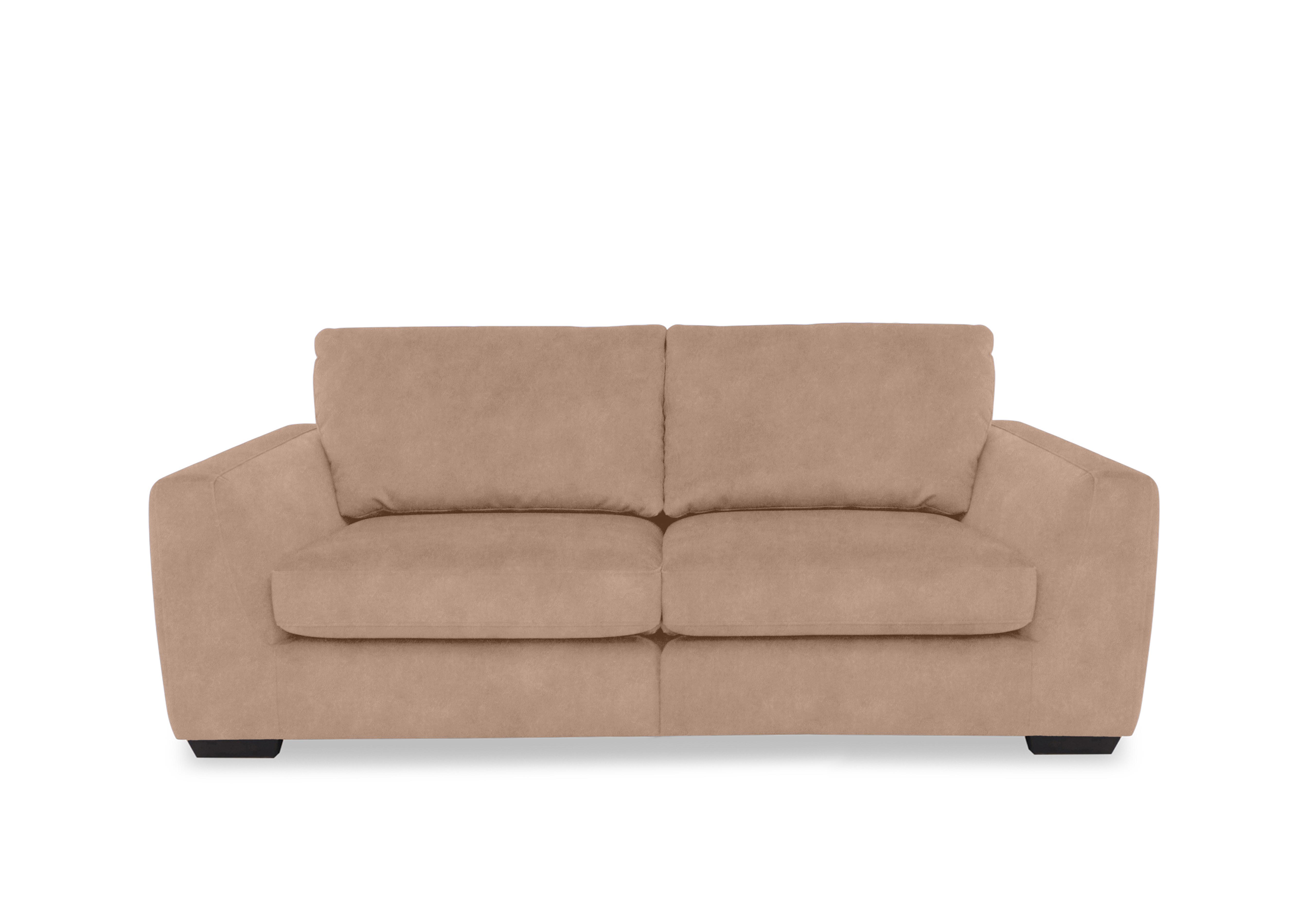 Dinky Fabric 3 Seater Sofa in Dexter Sand 43507 on Furniture Village