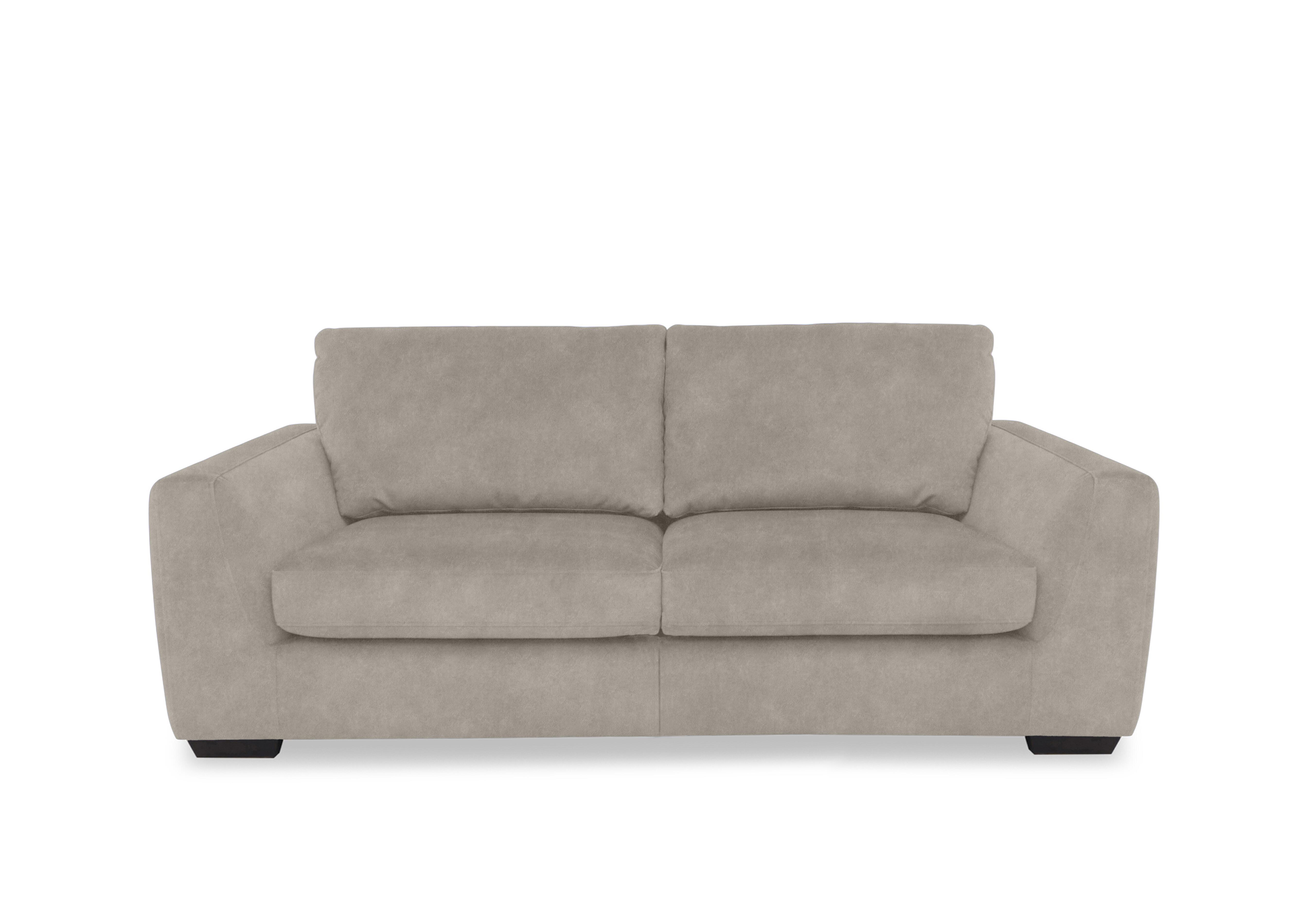 Dinky Fabric 3 Seater Sofa in Marble Cream 18177 on Furniture Village