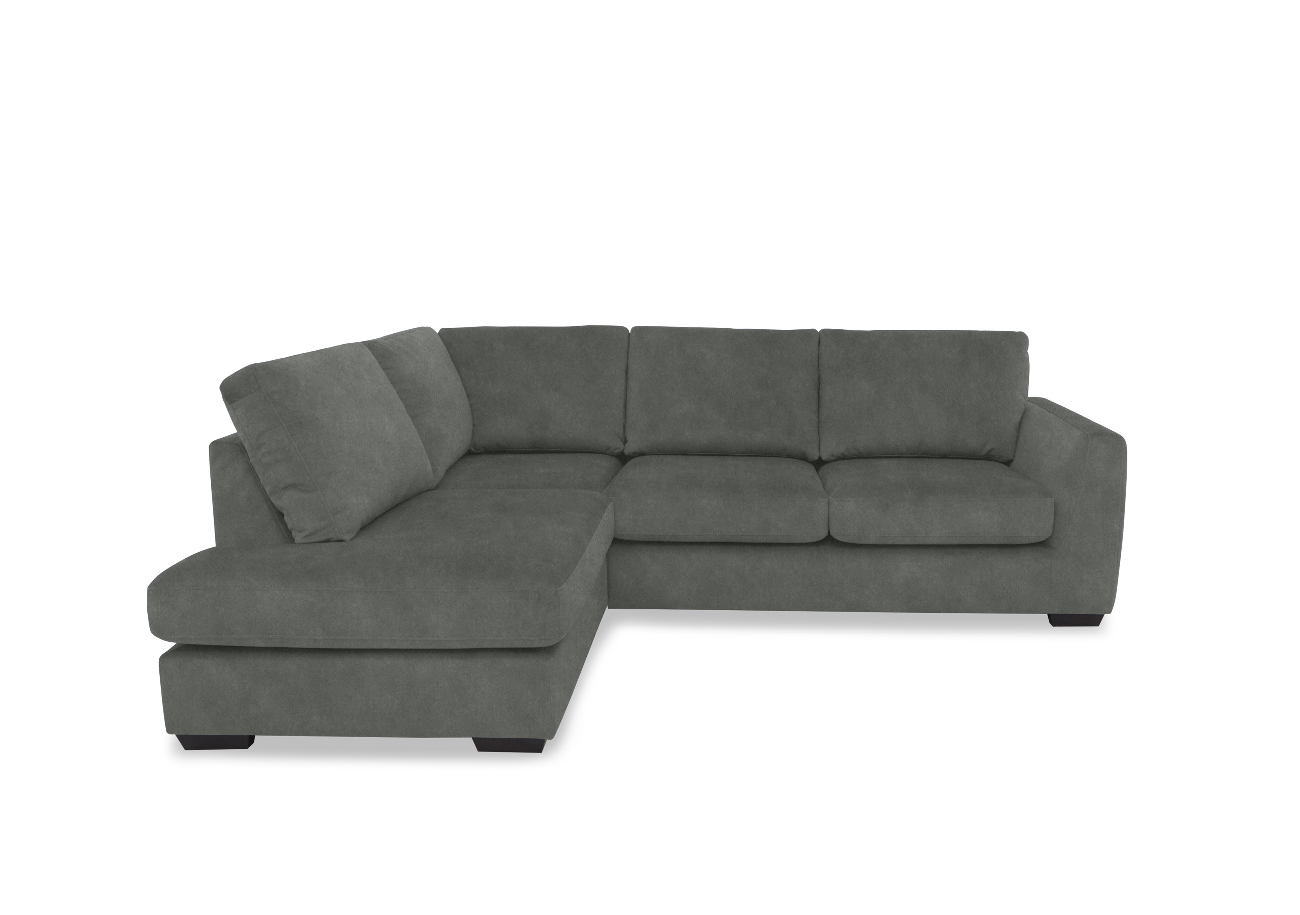 Dinky Fabric Corner Chaise End Sofa in Dexter Moss 43515 on Furniture Village