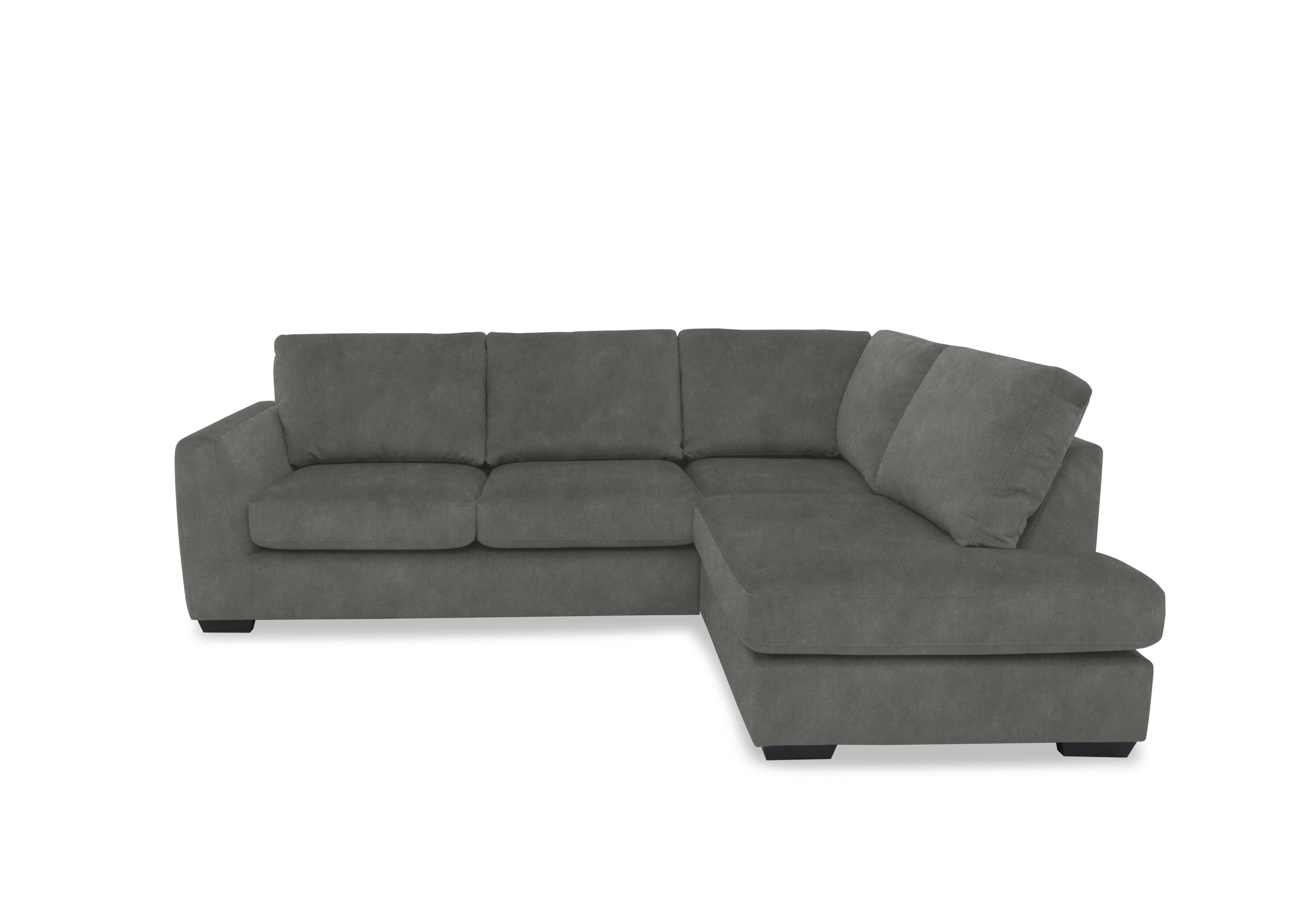 Dinky Fabric Corner Chaise End Sofa in Dexter Moss 43515 on Furniture Village