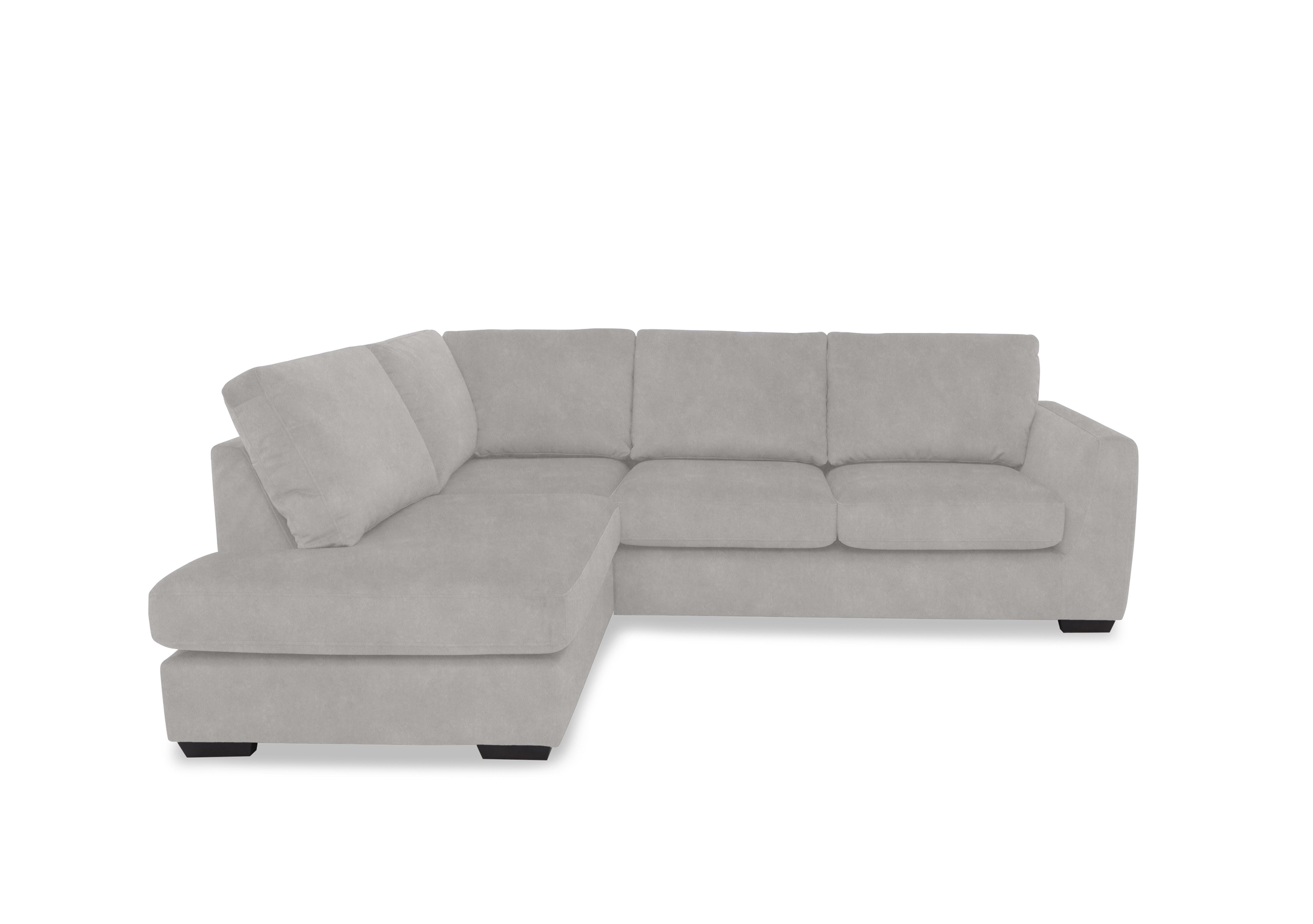 Dinky Fabric Corner Chaise End Sofa in Dexter Stone 43502 on Furniture Village