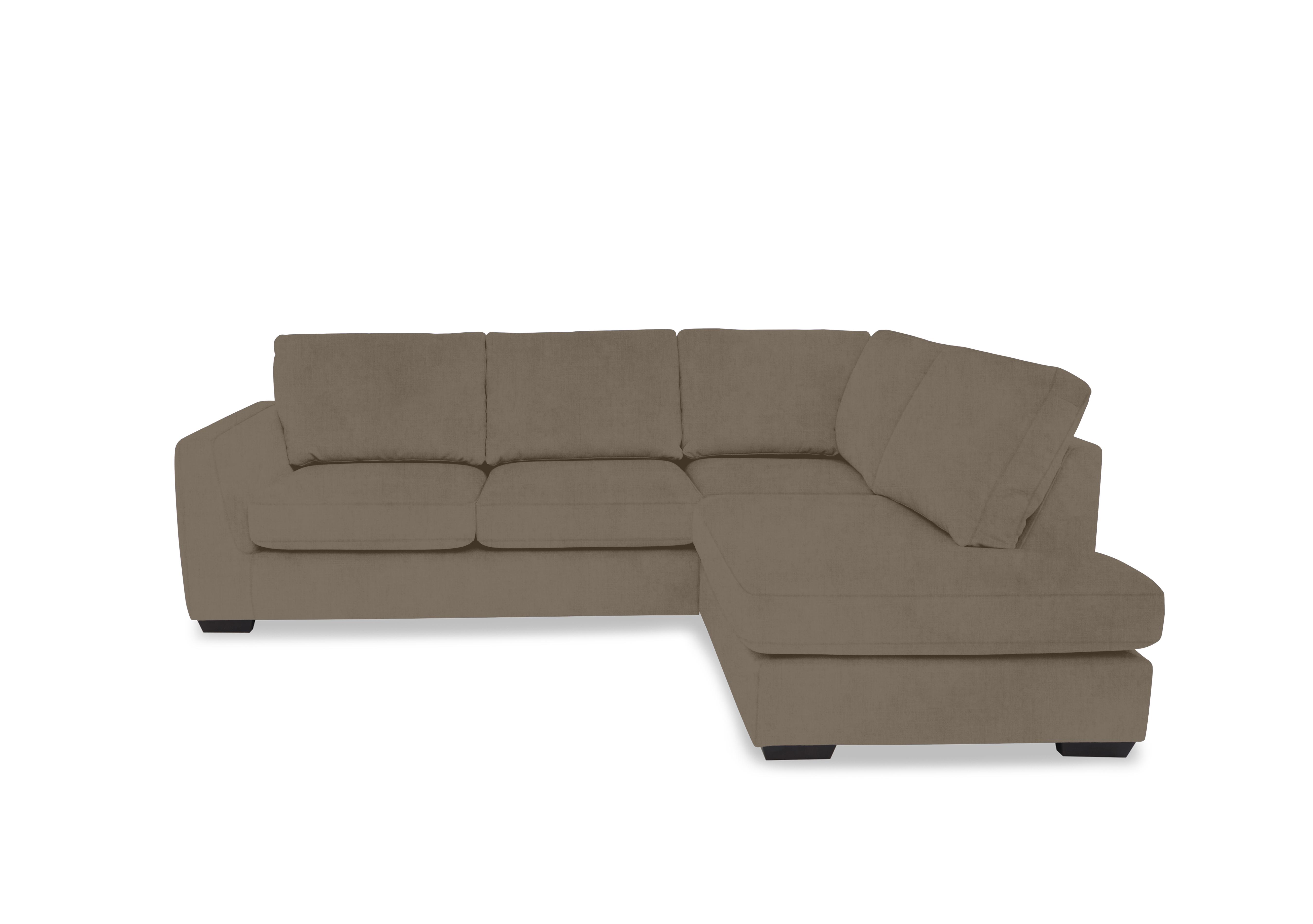Dinky Fabric Corner Chaise End Sofa in Opulence Cedar 51014 on Furniture Village