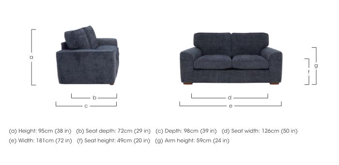 Emilia 2 Seater Sofa in  on Furniture Village