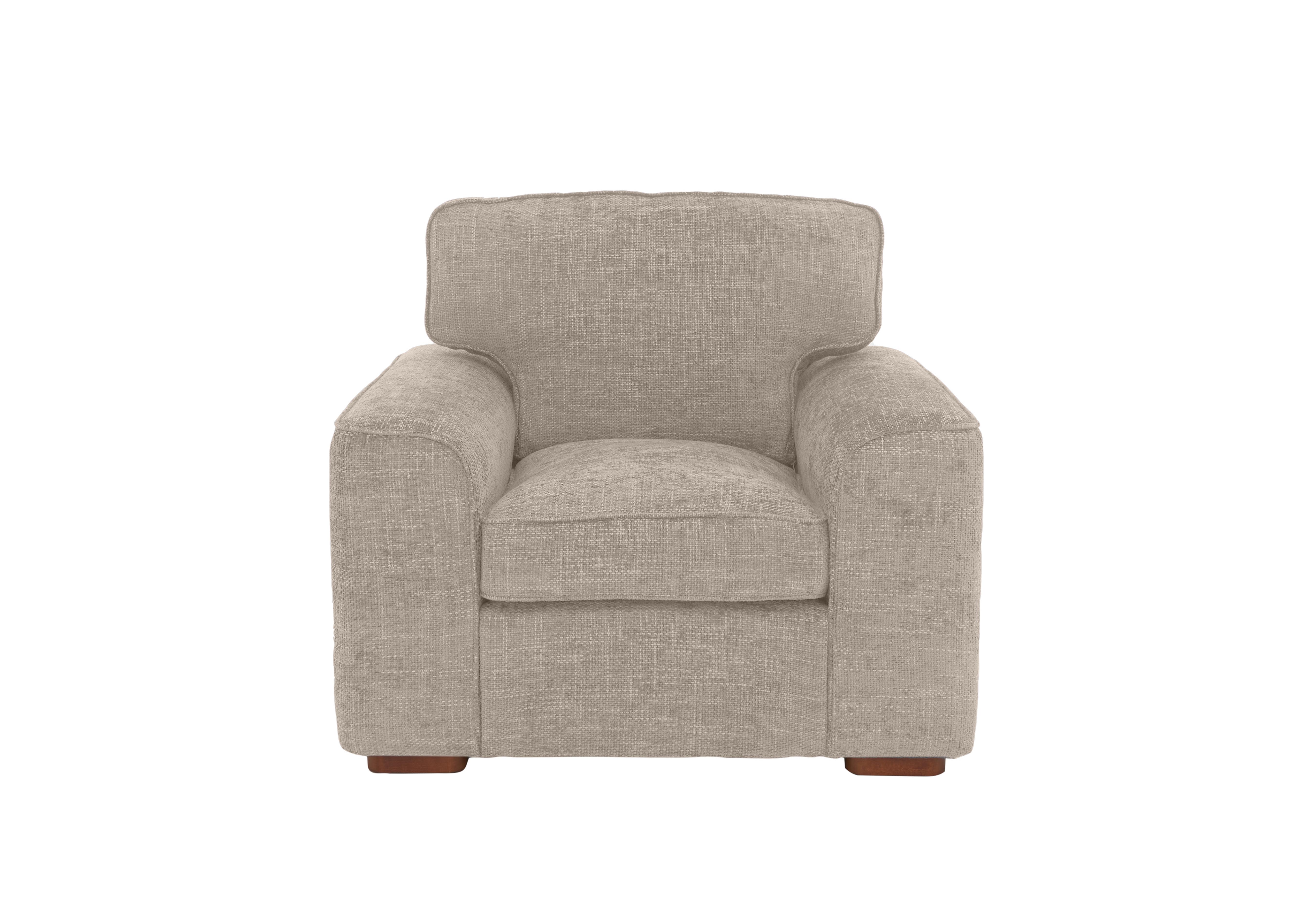 Emilia Armchair in Stone on Furniture Village