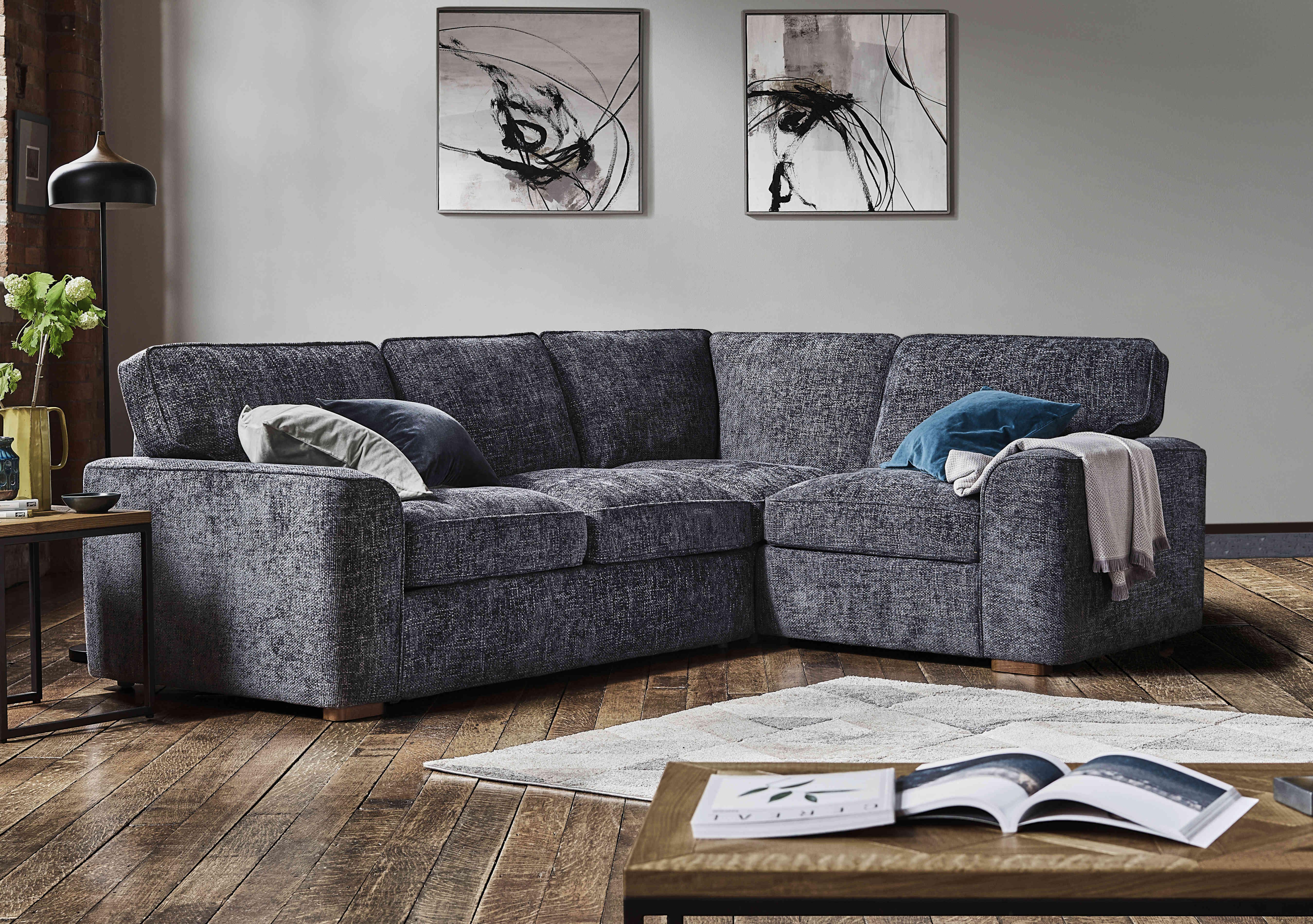 Emilia Small Corner Sofa Bed in  on Furniture Village