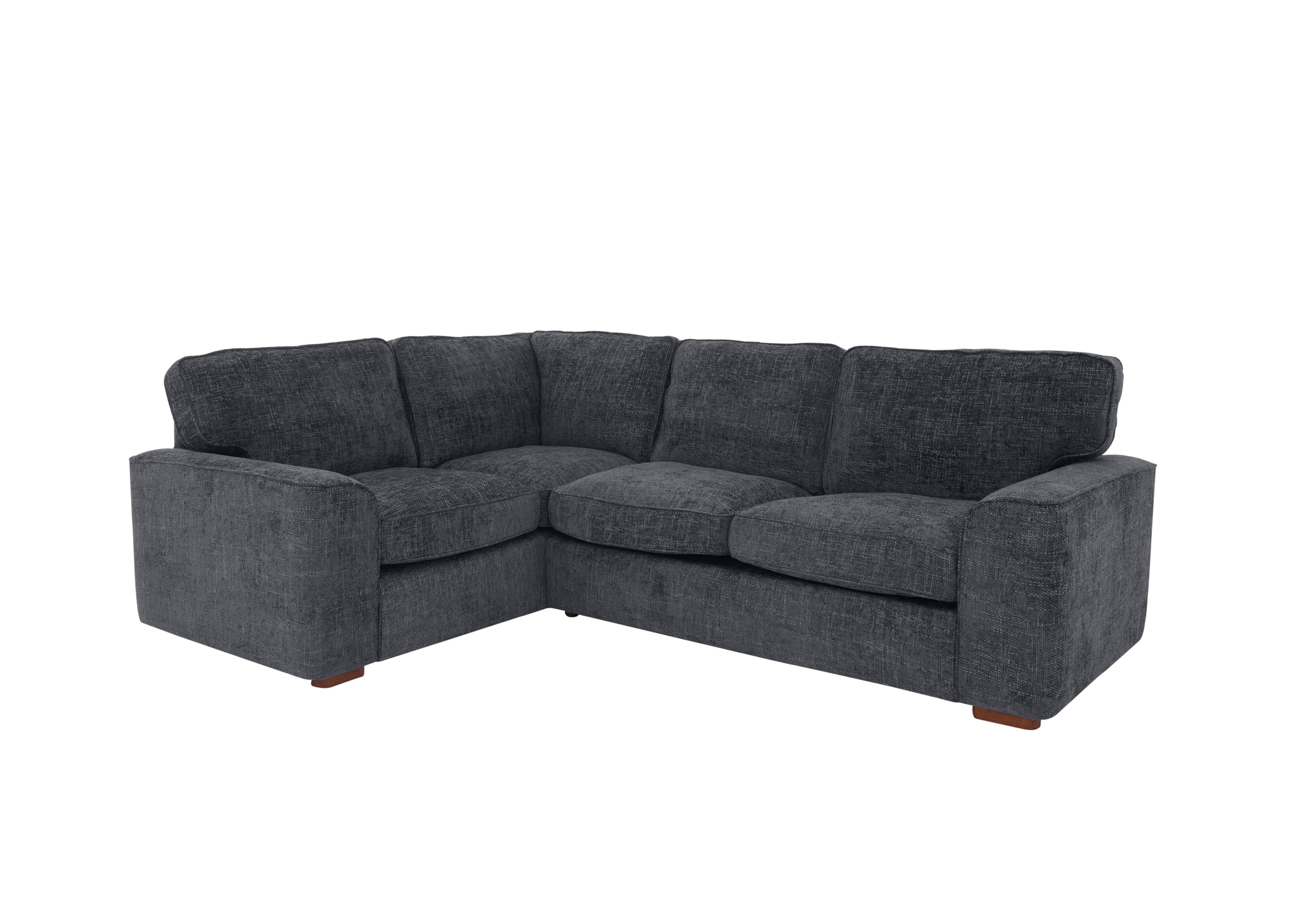 Emilia Small Corner Sofa Bed in Navy on Furniture Village
