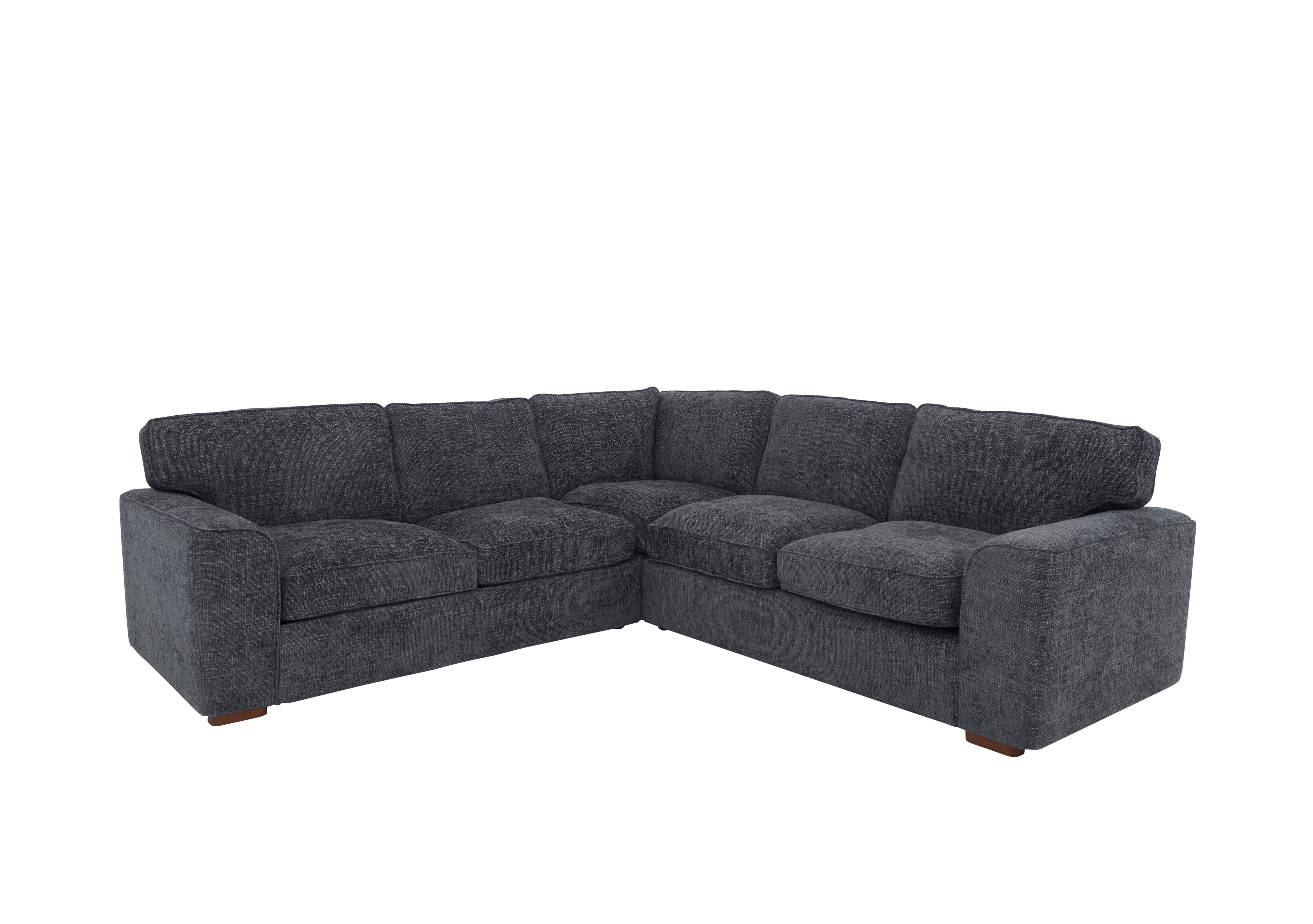 Emilia Large Corner Sofa in Navy on Furniture Village