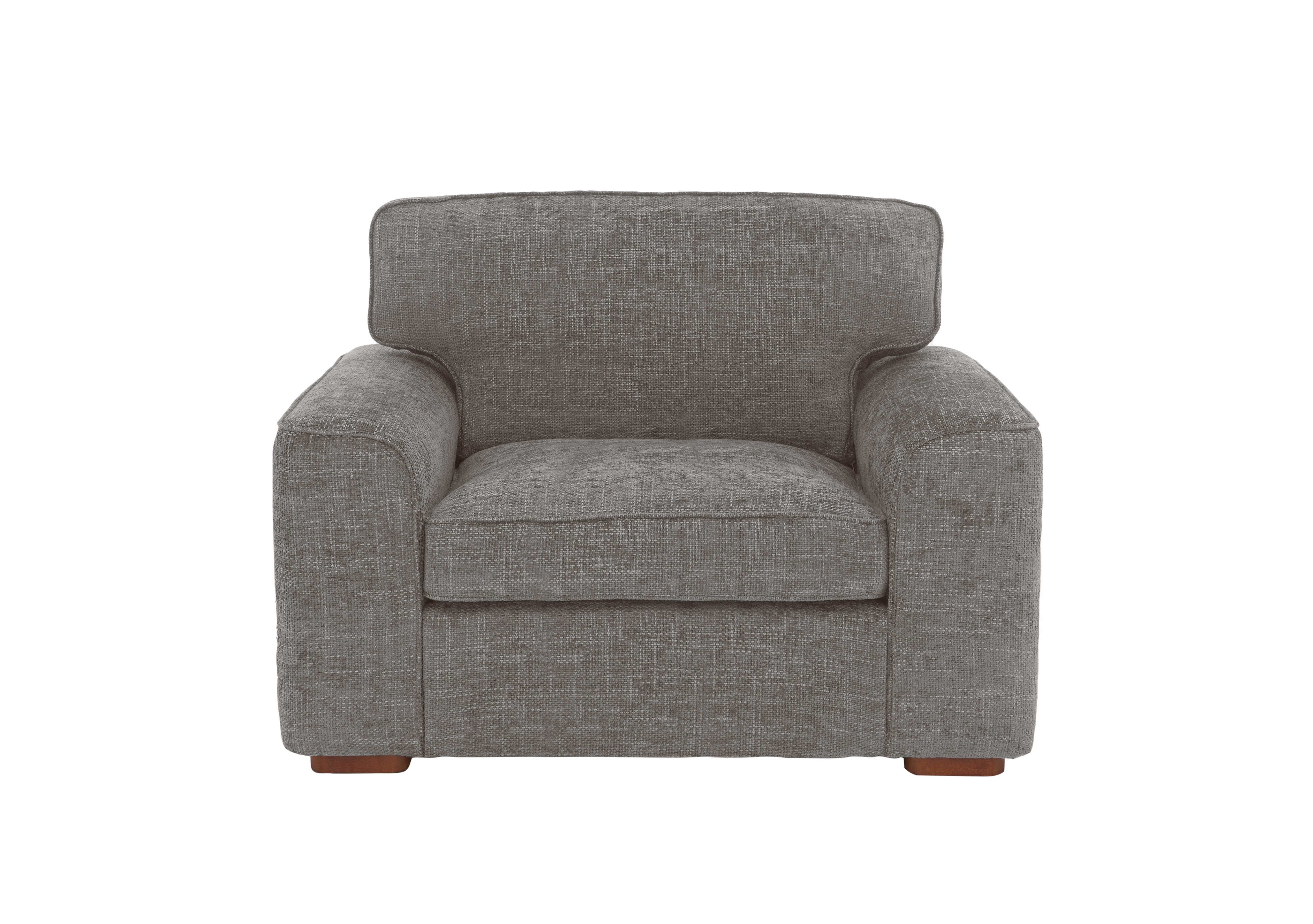 Emilia Snuggler Chair in Mink on Furniture Village