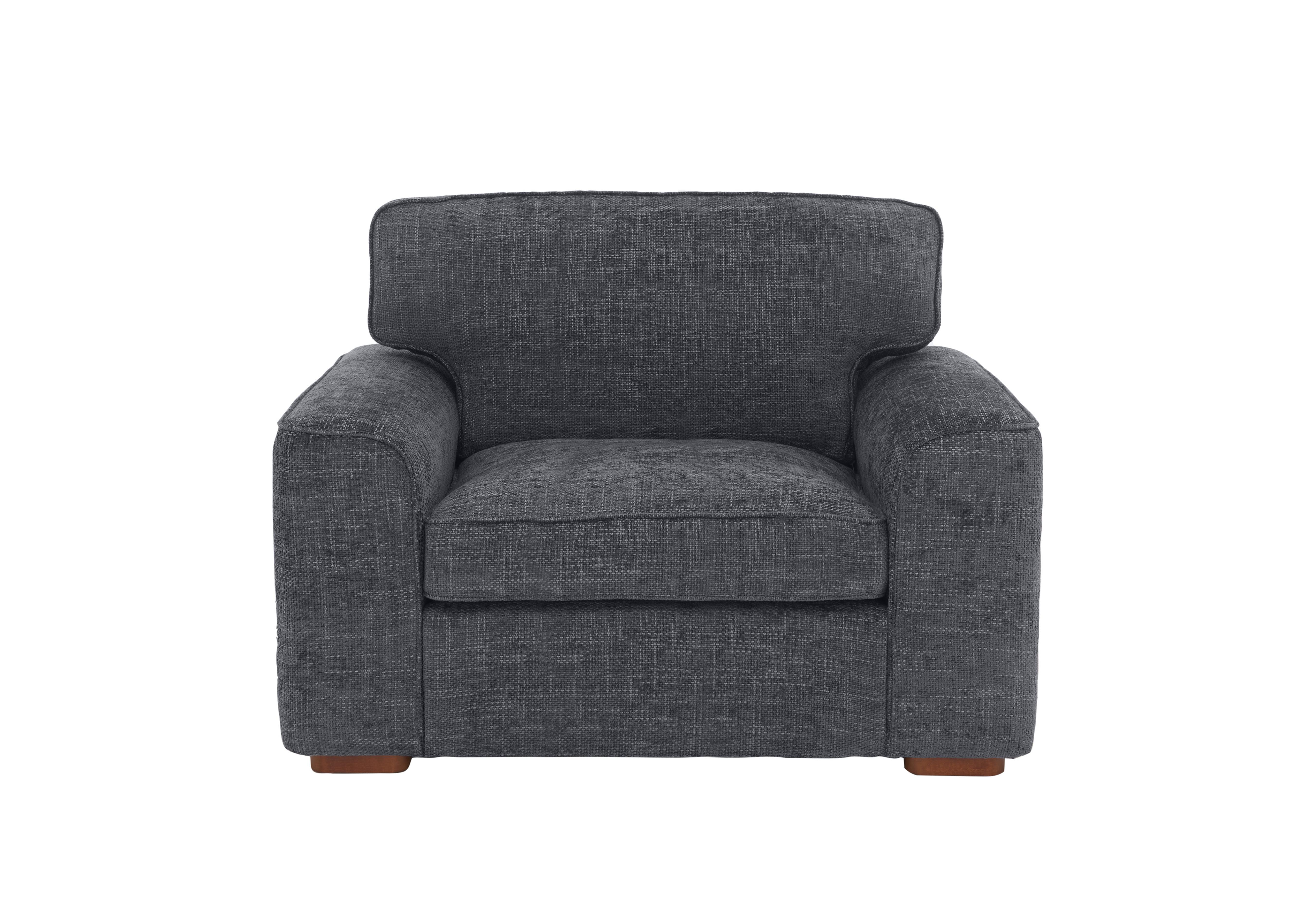 Emilia Snuggler Chair in Navy on Furniture Village