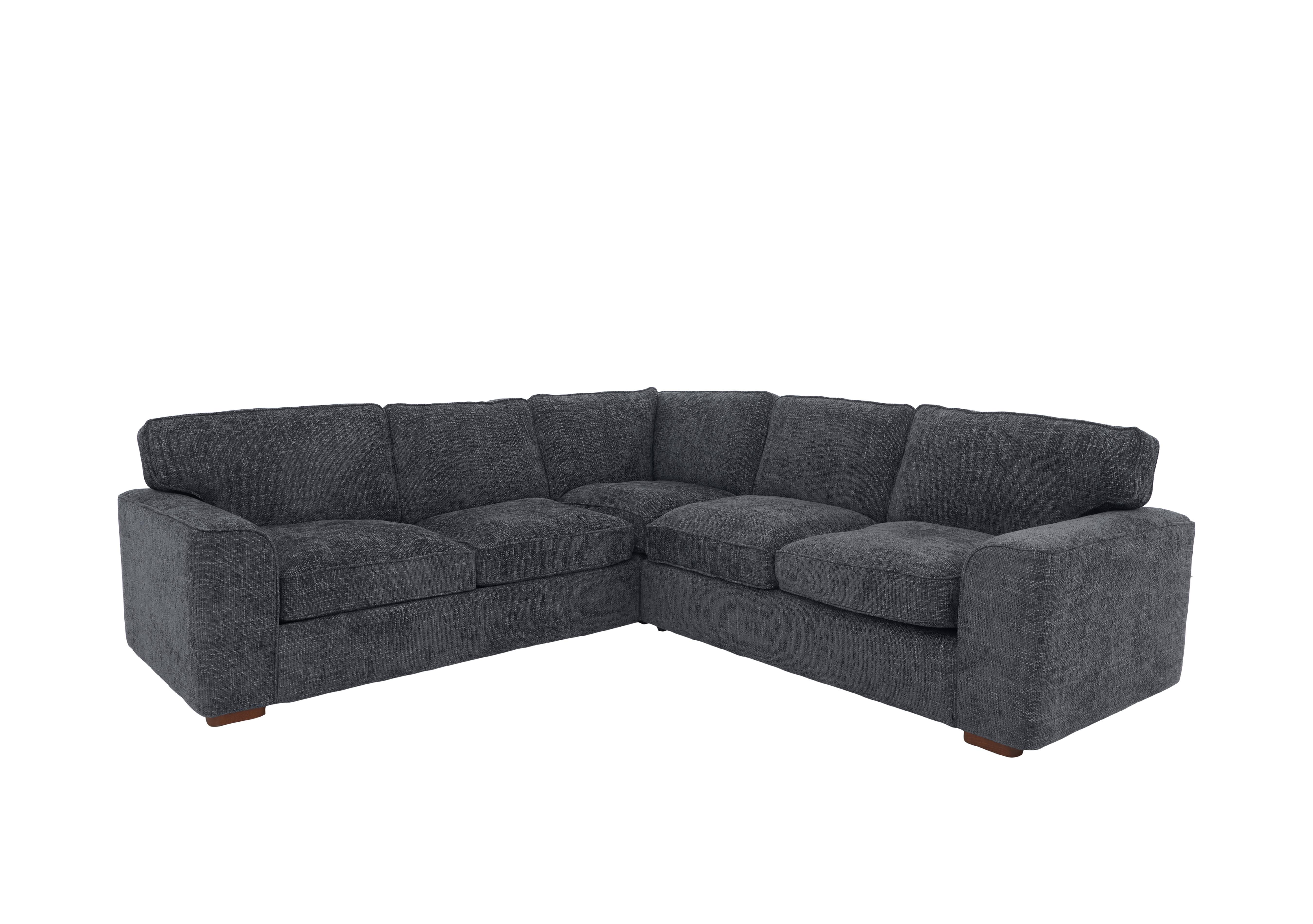 Emilia Large Corner Sofa Bed in Navy on Furniture Village