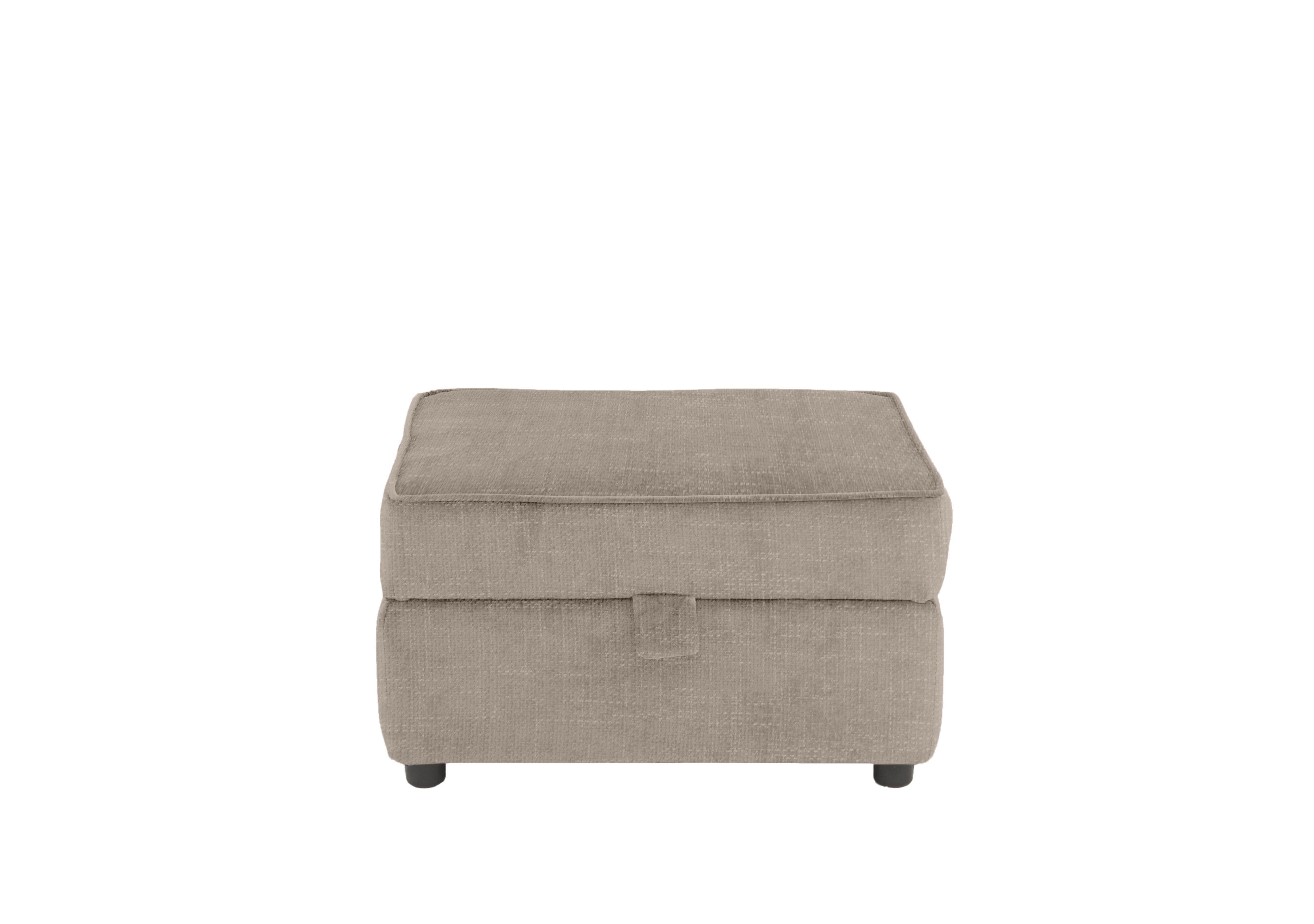 Emilia Storage Footstool in Stone on Furniture Village