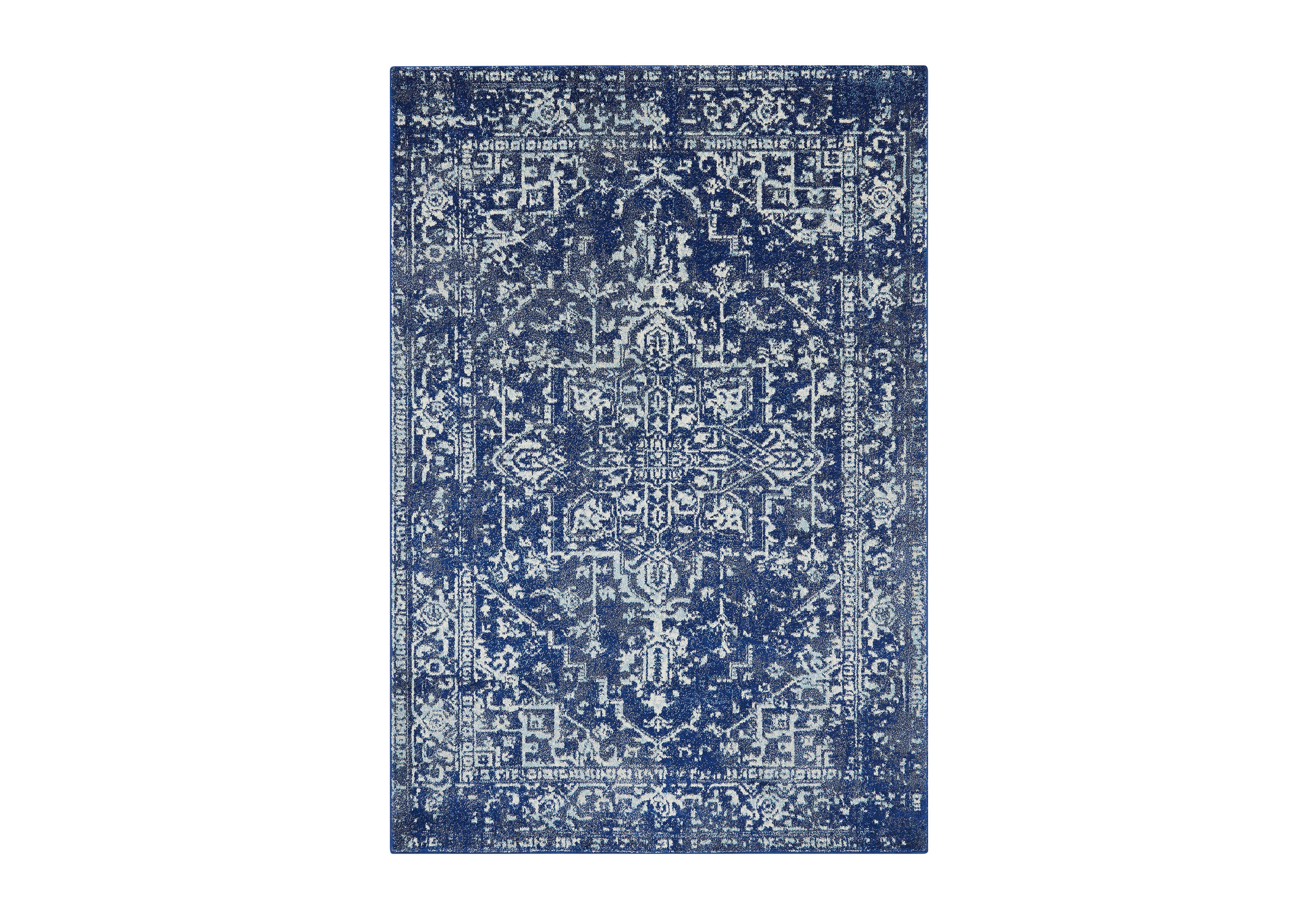 Mabel Rug in Navy on Furniture Village