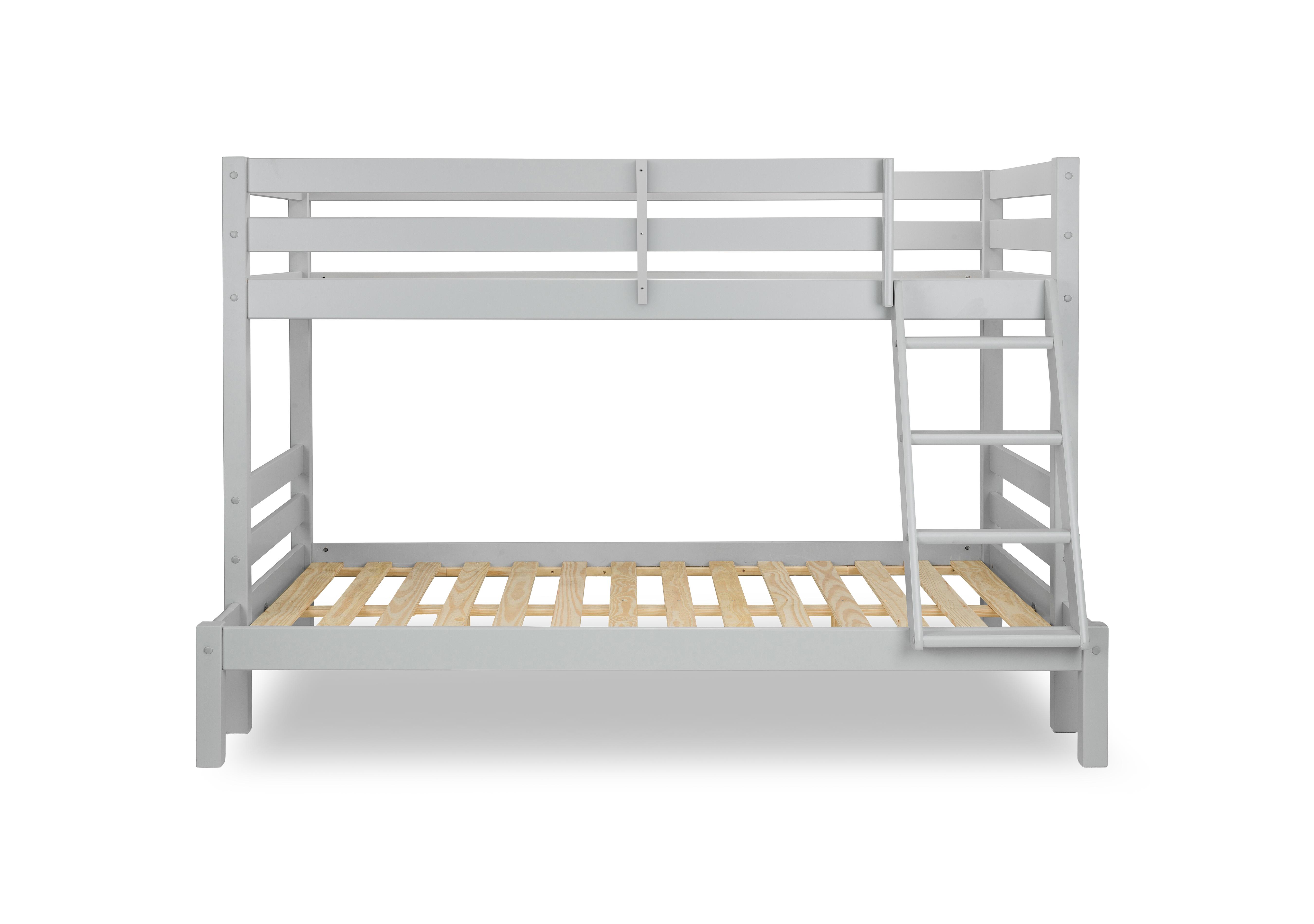 Esme Triple Bunk Bed in Dove Grey on Furniture Village