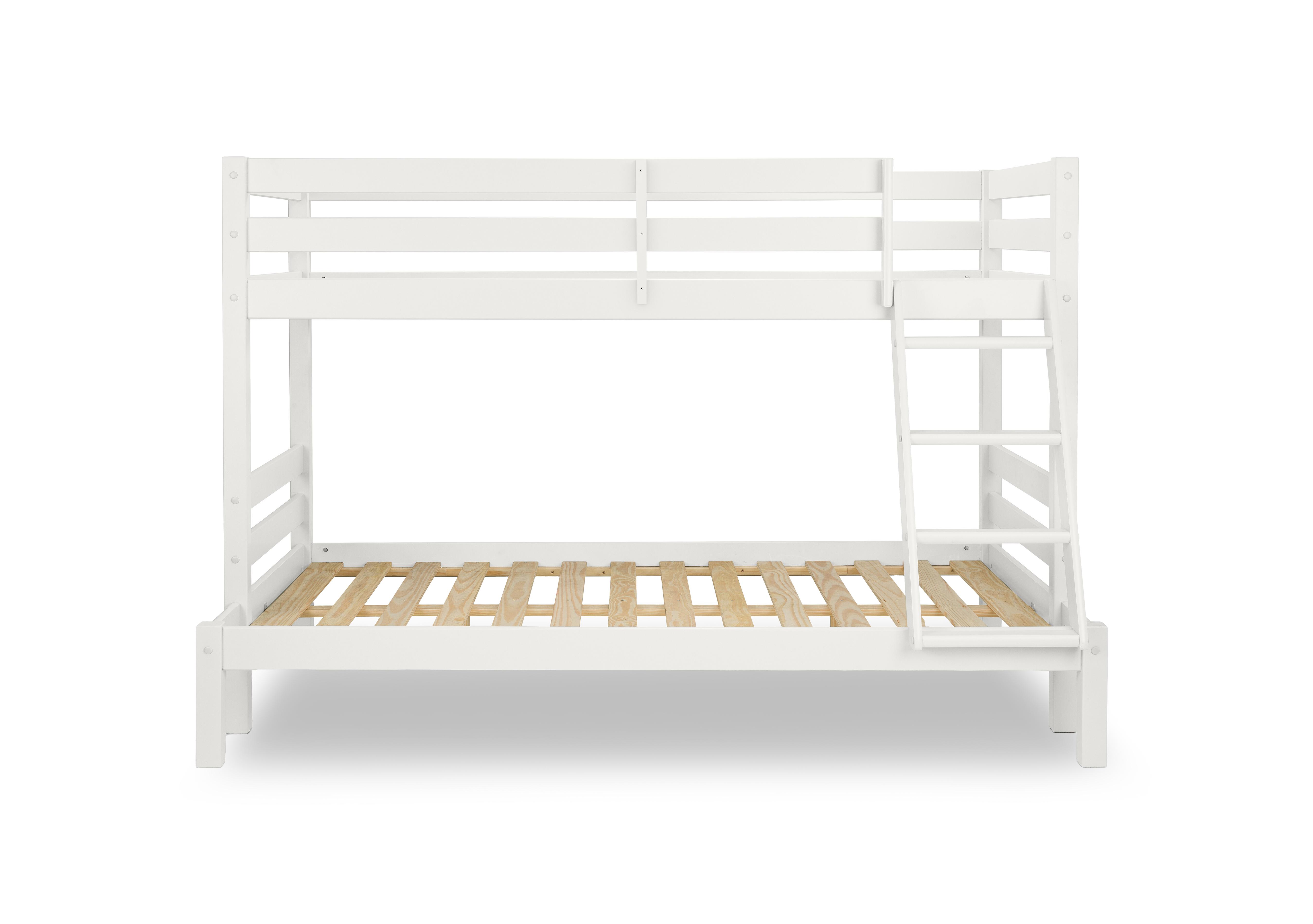 Esme Triple Bunk Bed in White on Furniture Village