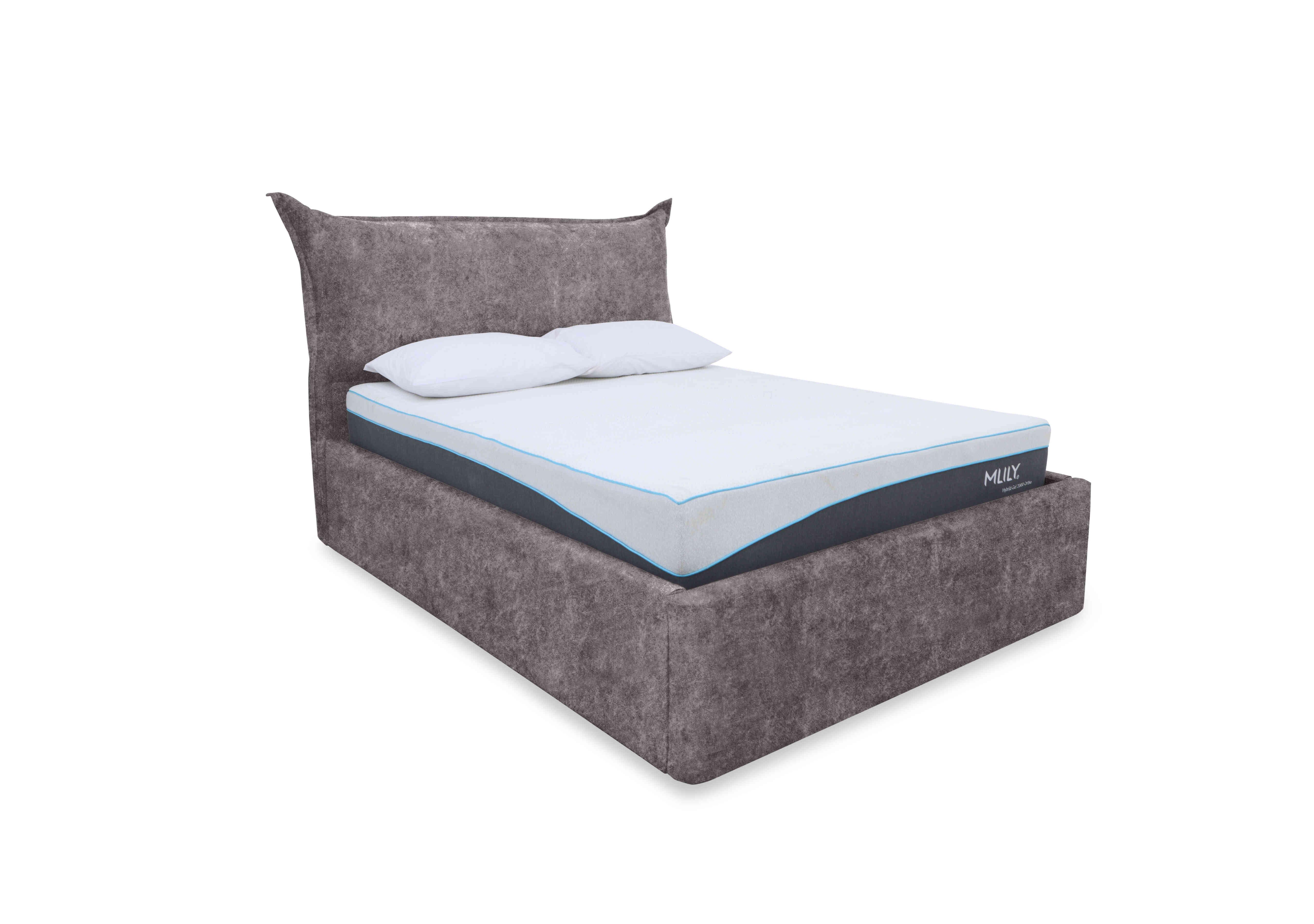 Celestial Ottoman Bed Frame in Keswick Storm on Furniture Village