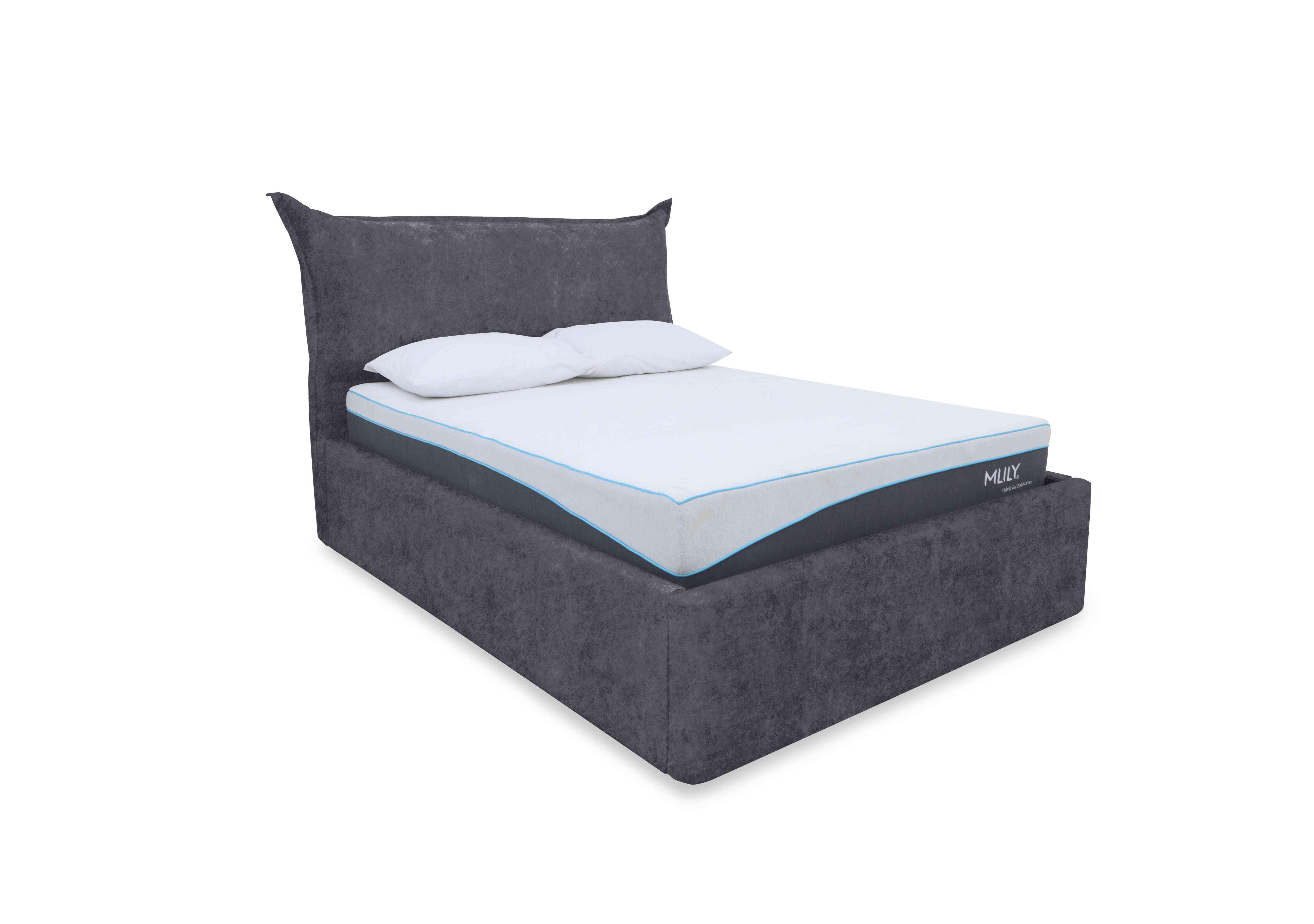 Celestial Ottoman Bed Frame in Soho Nero on Furniture Village