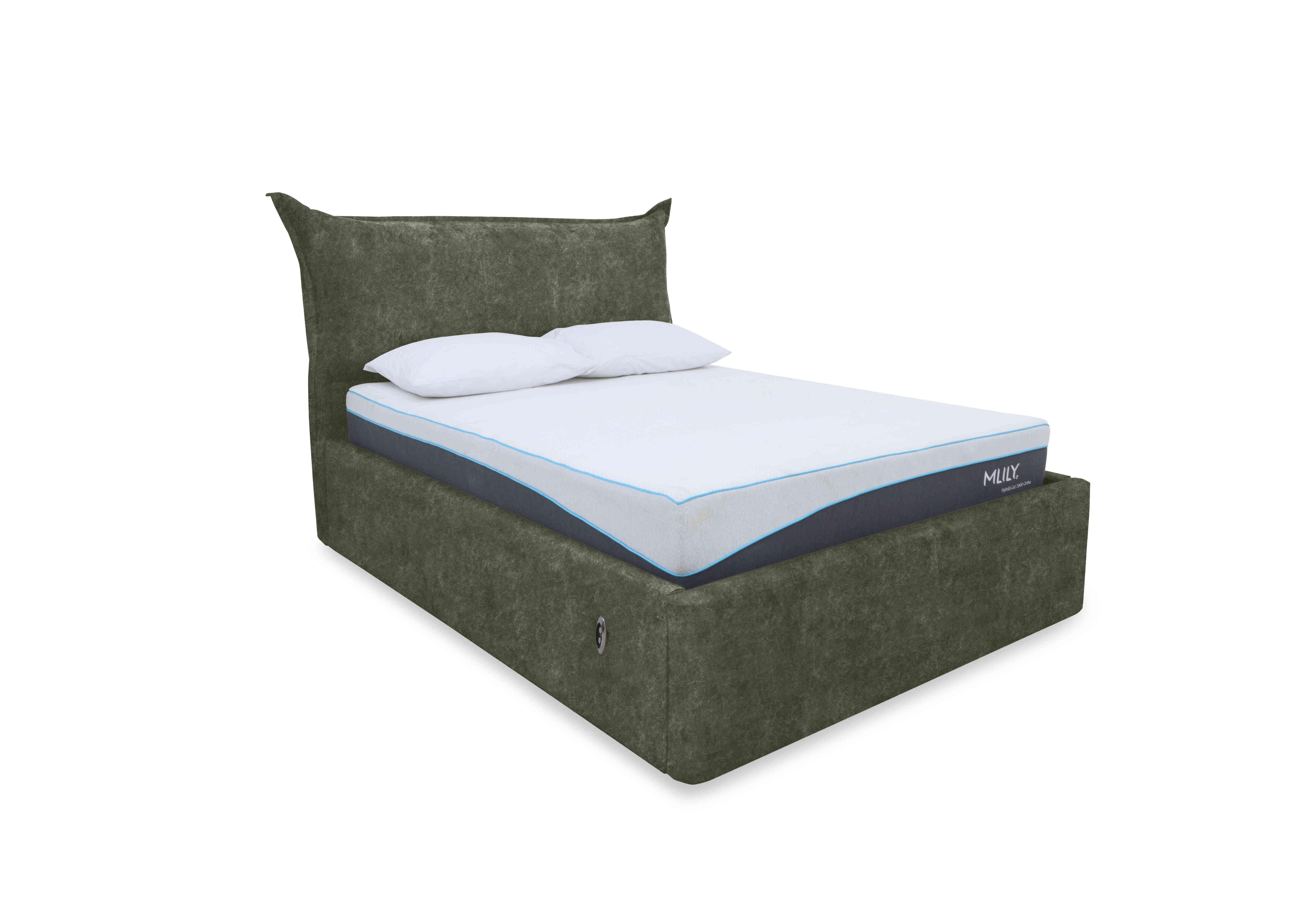 Celestial Electric Ottoman Bed Frame in Faremont Hunter on Furniture Village
