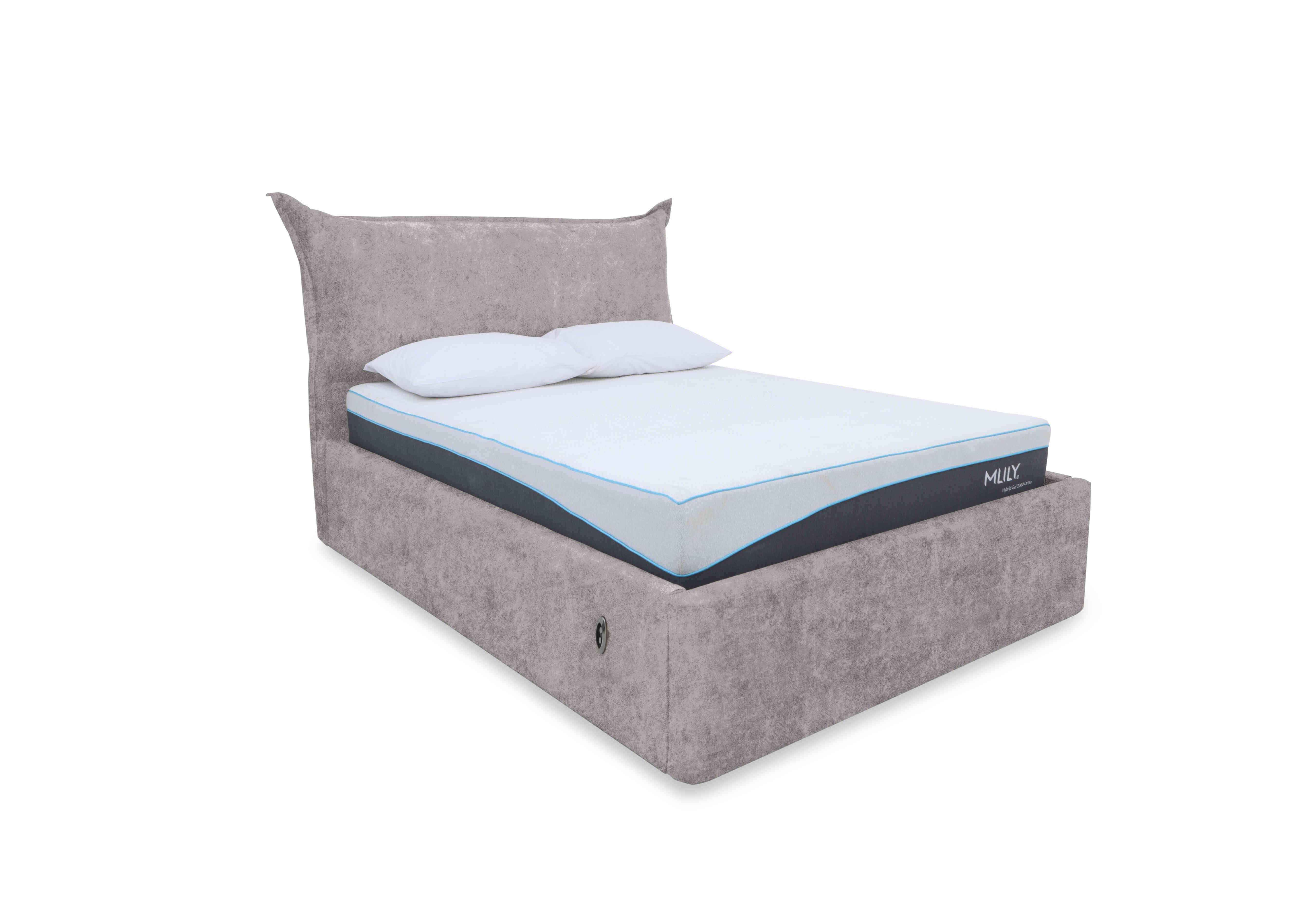 Celestial Electric Ottoman Bed Frame in Keswick Wispy on Furniture Village