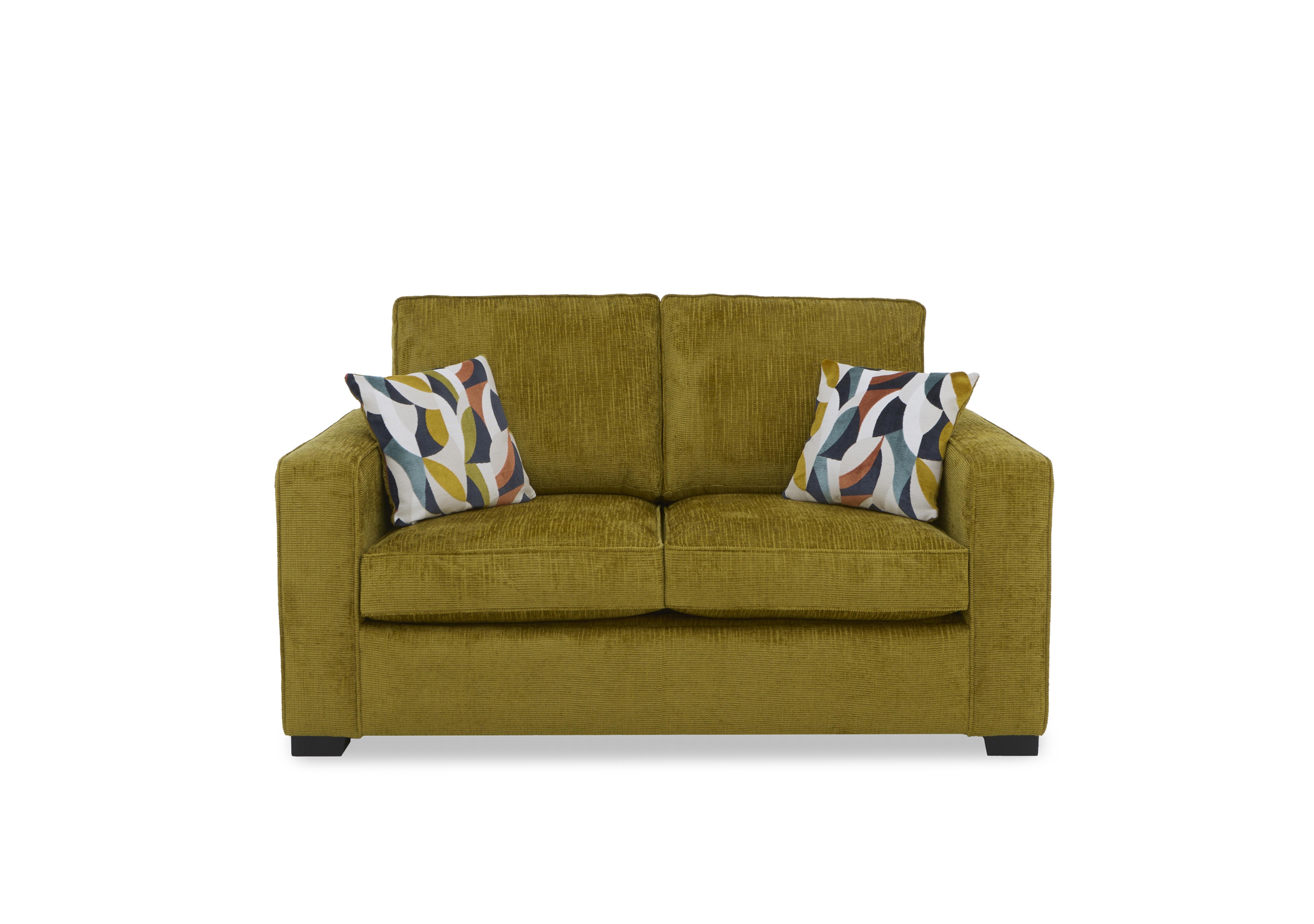 Abberton 2 Seater Deluxe Sofa Bed in Dill Bromley Chenille Plain on Furniture Village