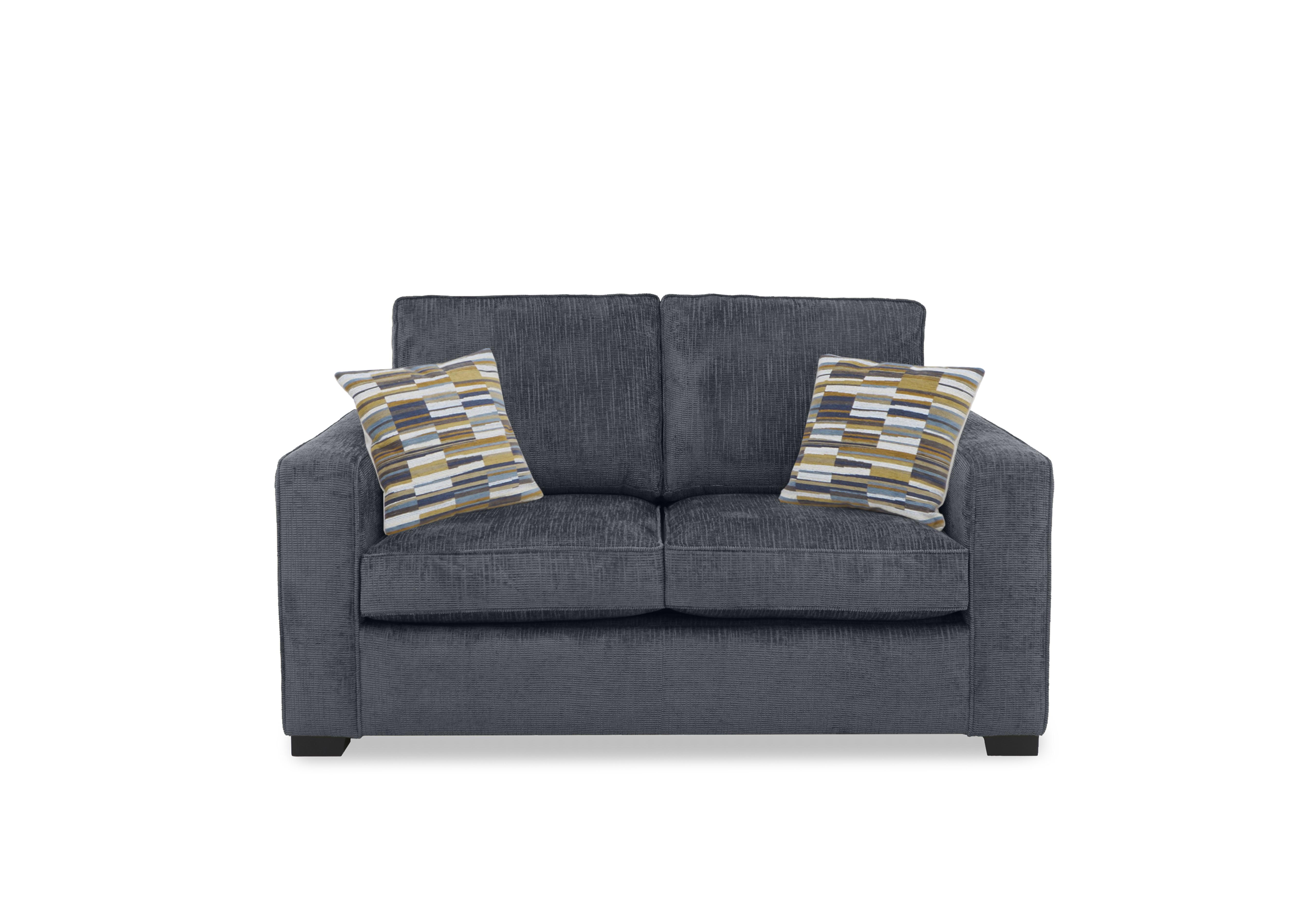 Abberton 2 Seater Sofa in Iron Bromley Chenille Plain on Furniture Village