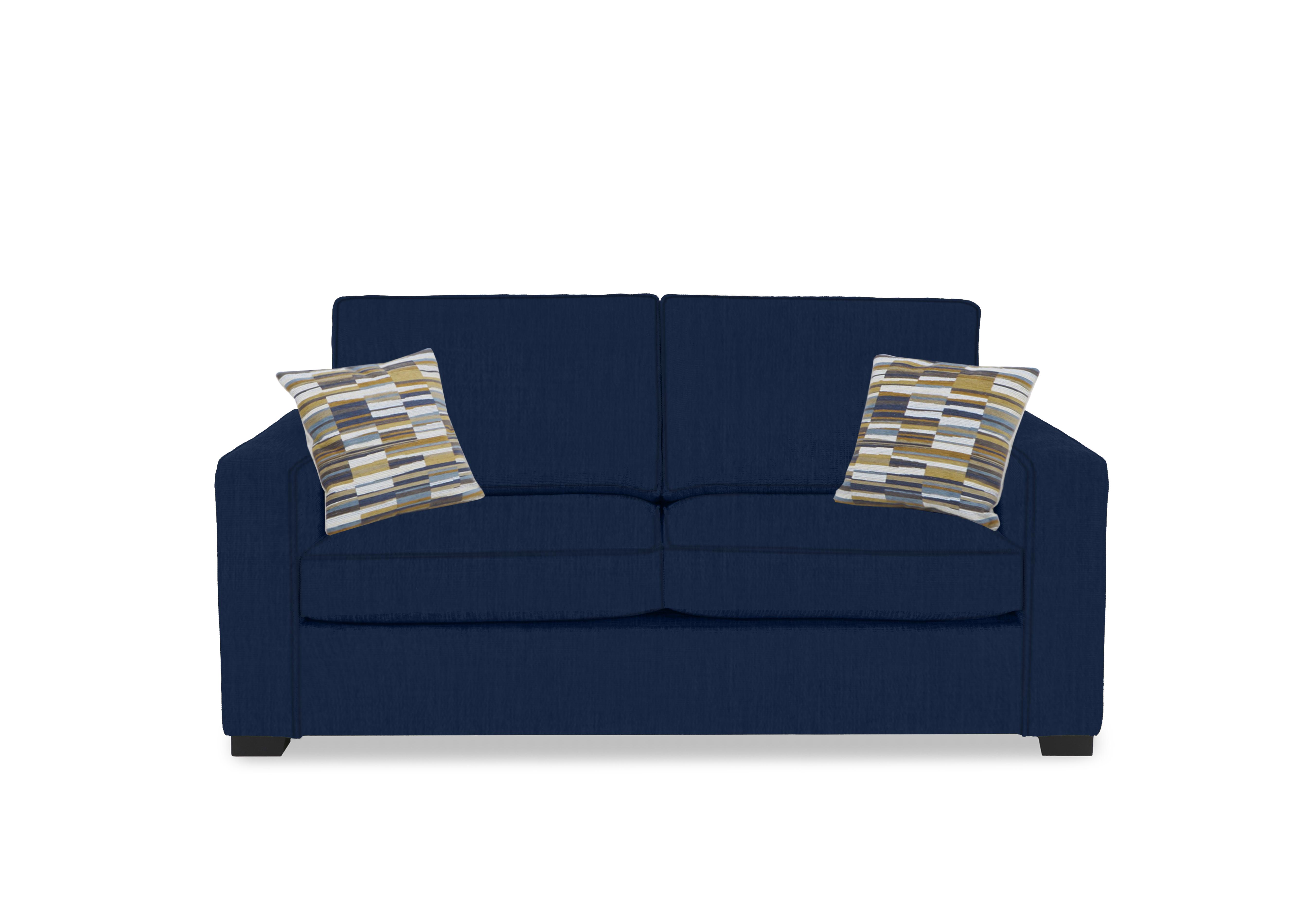 Abberton 3 Seater Sofa in Indigo Ashton Chenille Plain on Furniture Village