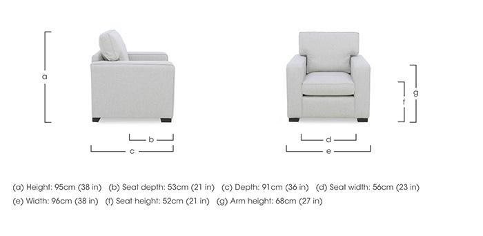 Abberton Armchair in  on Furniture Village